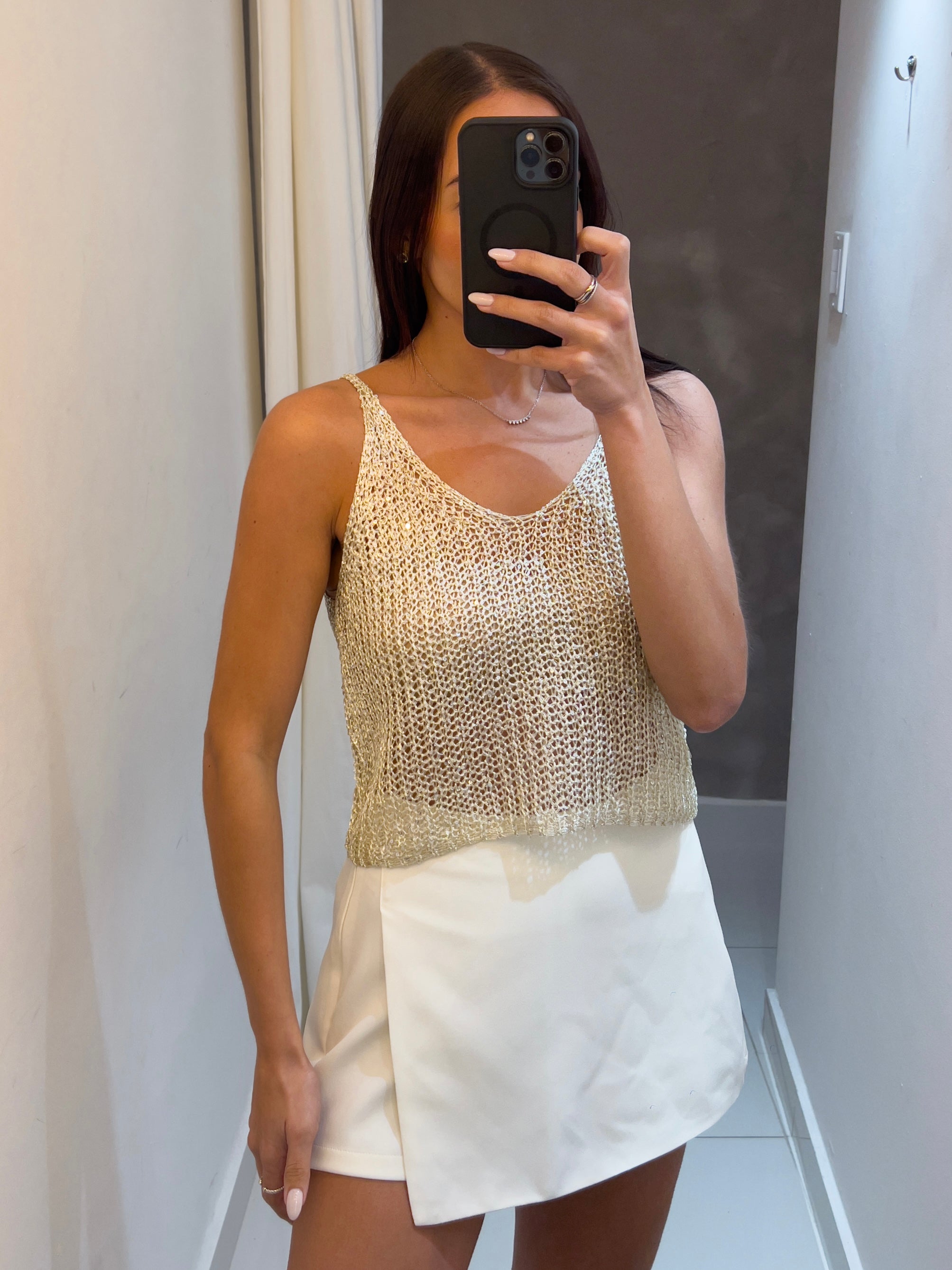 OLIVIA LIGHT GOLD TOP