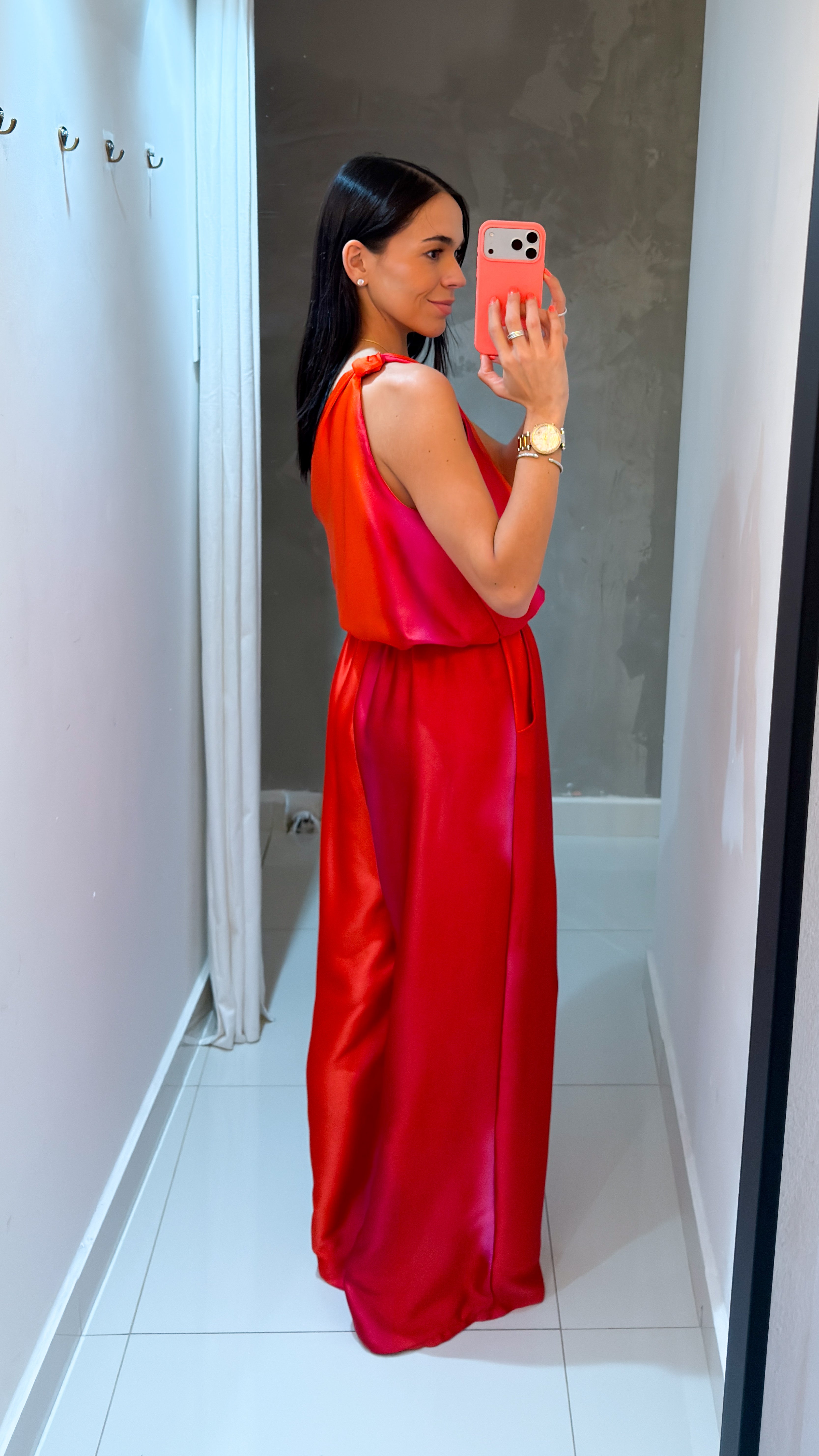 OMBRE SUNRISE SATIN SET