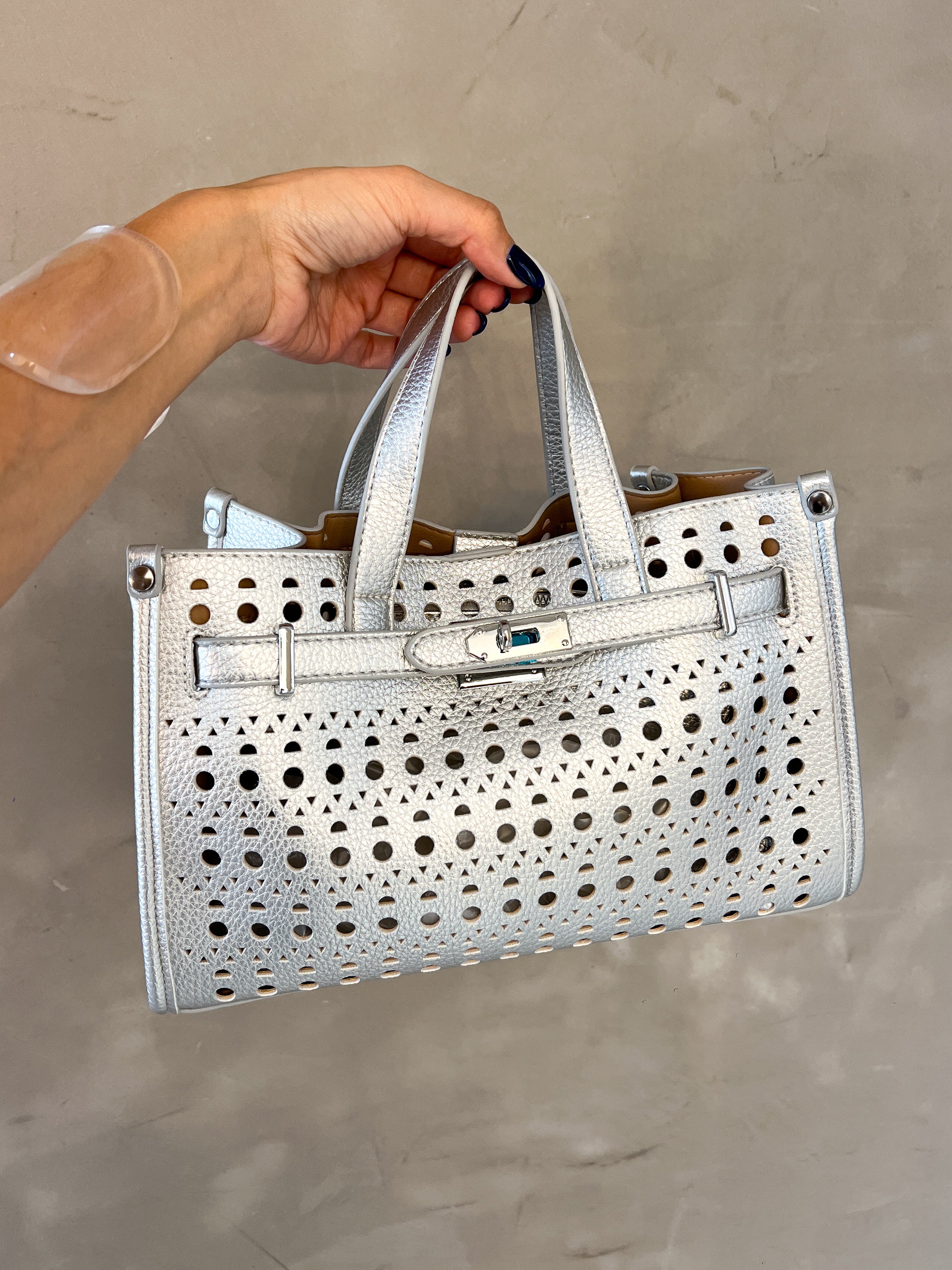 LIZZIE LOCKET MINI TOTE