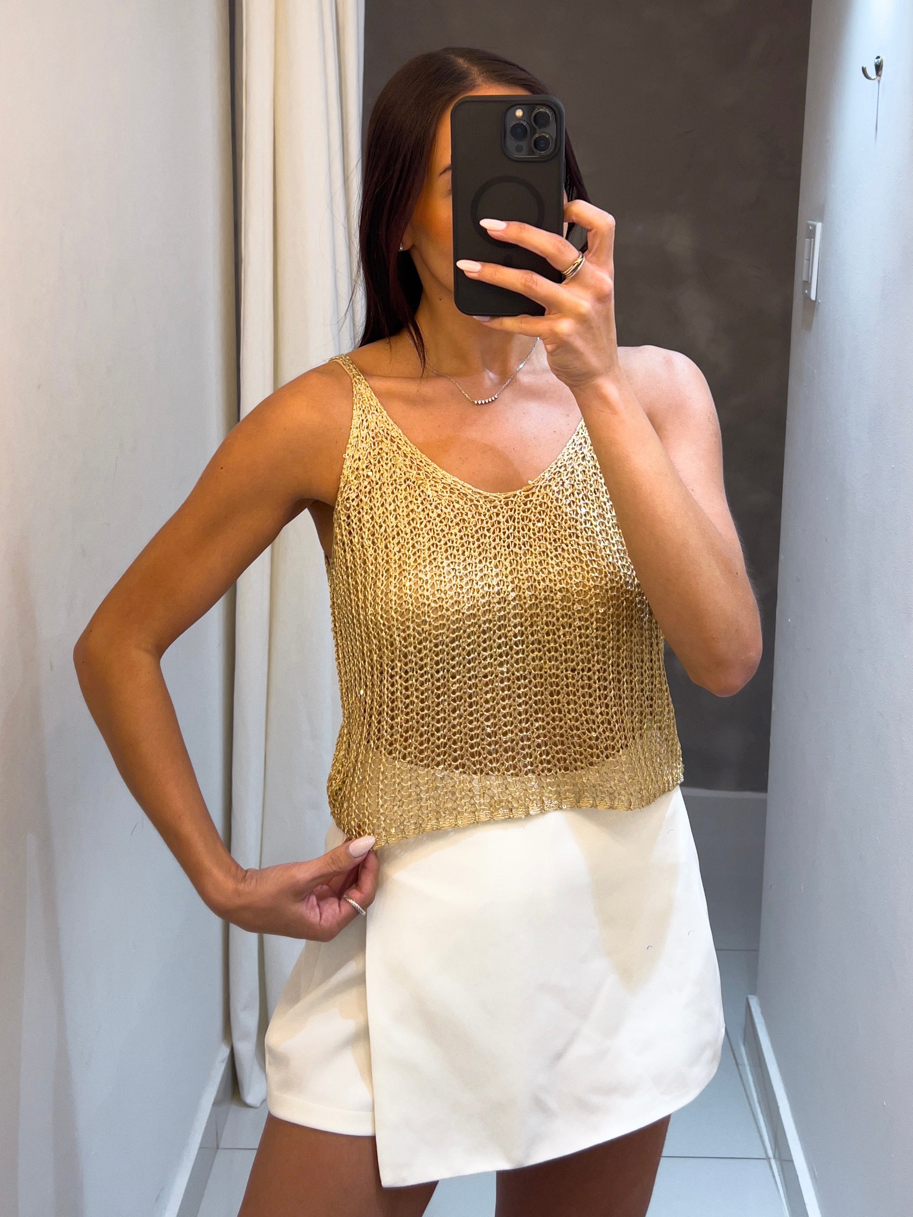 OLIVIA GOLDEN GOLD TOP