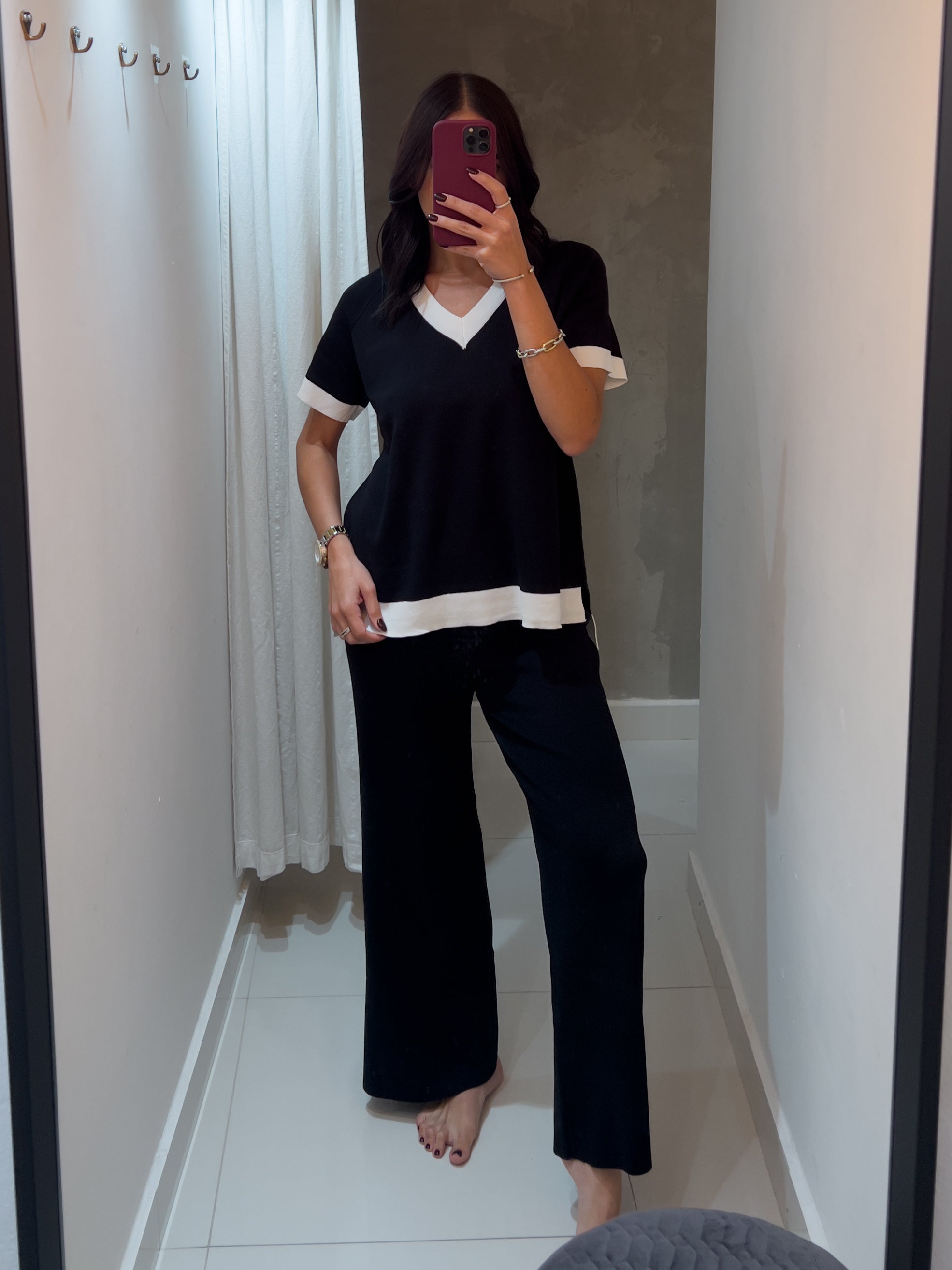 IVONNE BLACK TRAVEL SET