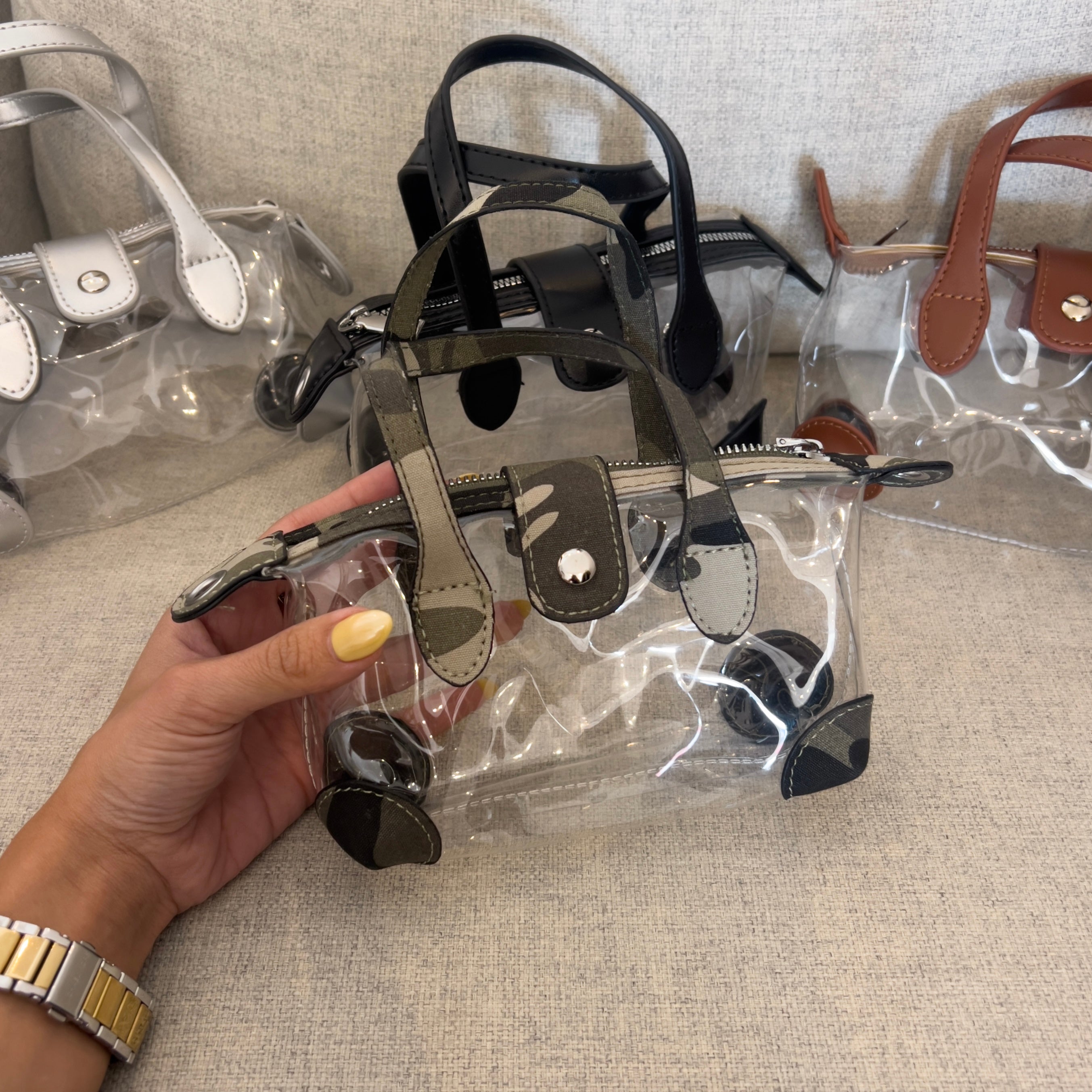 CATALINA MINI CLEAR BAGS