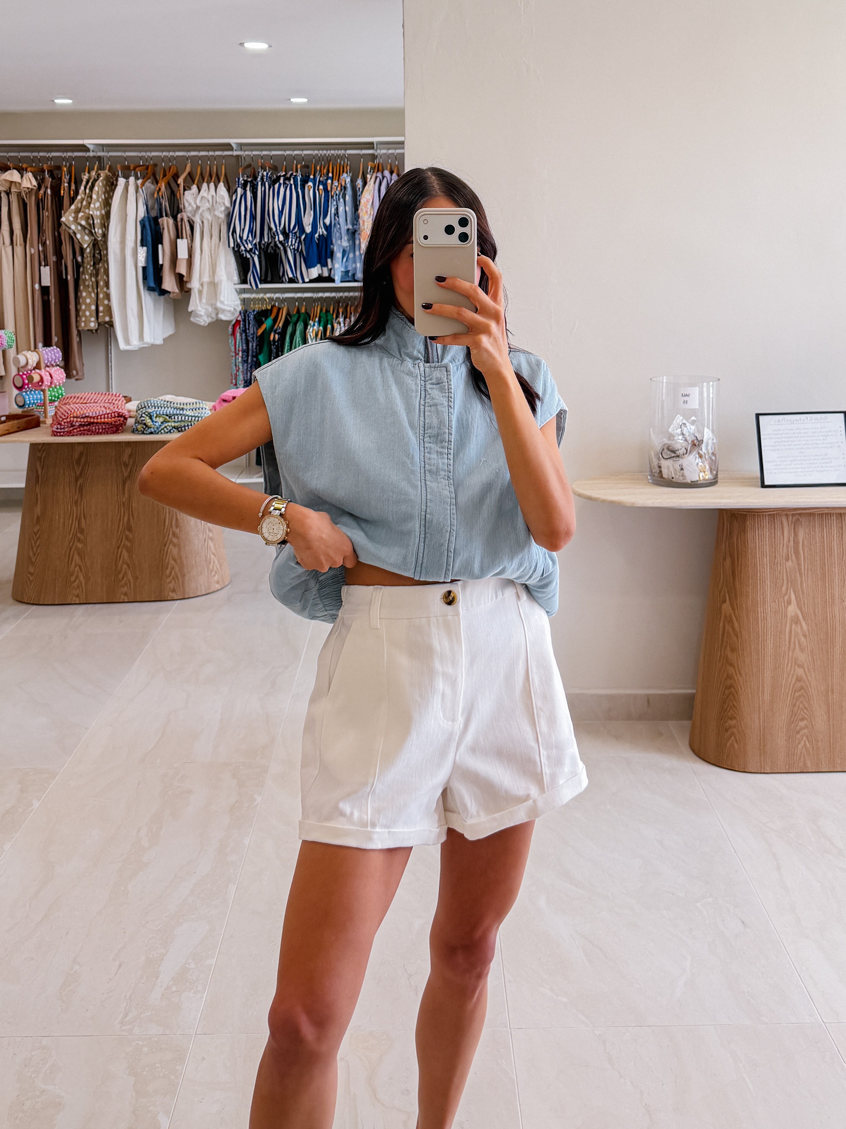 LARA HIGH WAISTED SHORTS