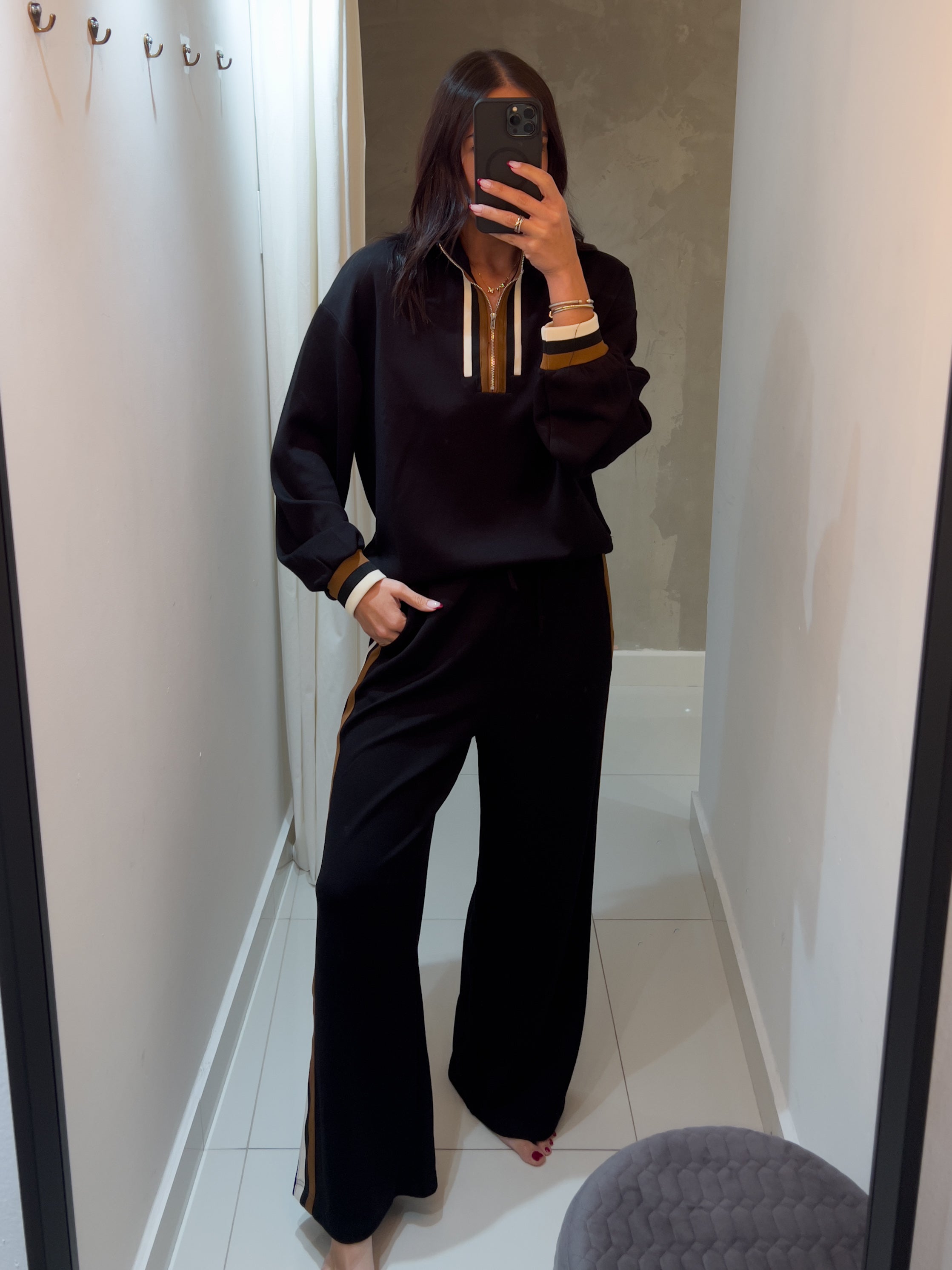 TAMARA BLACK TRAVEL SET