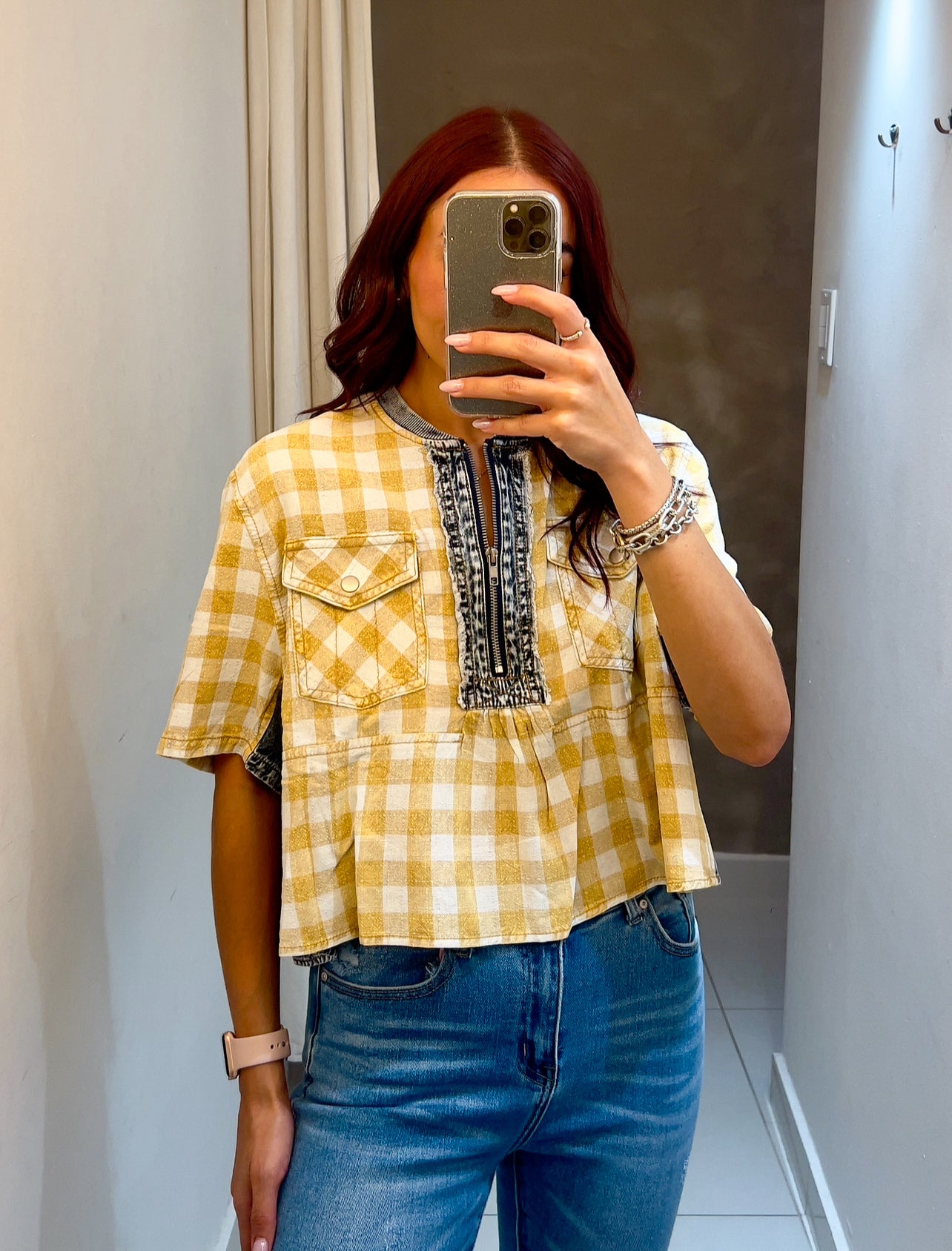 DANIELA BUTTER BLOUSE