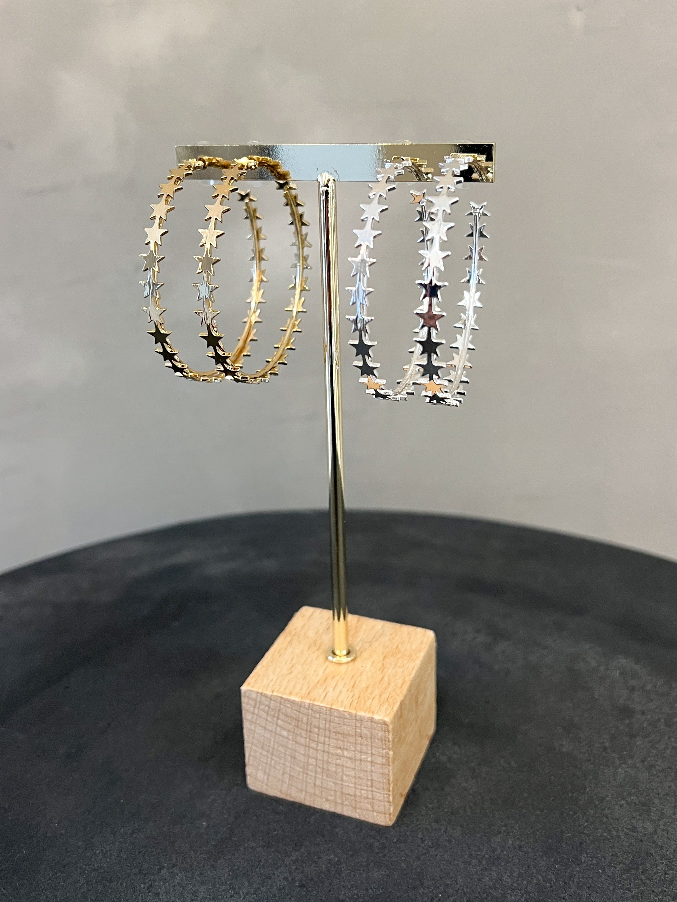 ILEANA STAR HOOPS