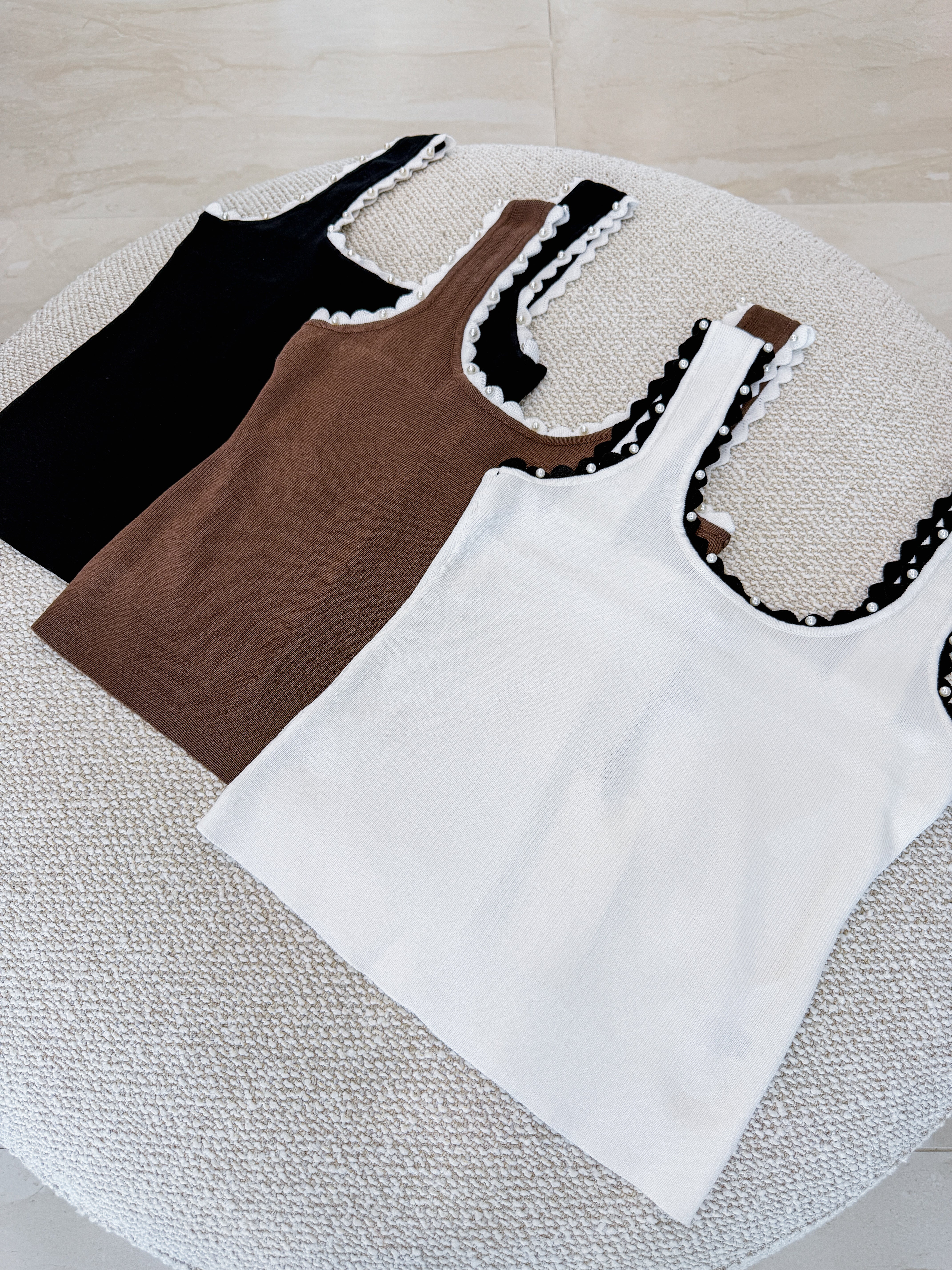 ANABELLA PEARL TRIM CAMI