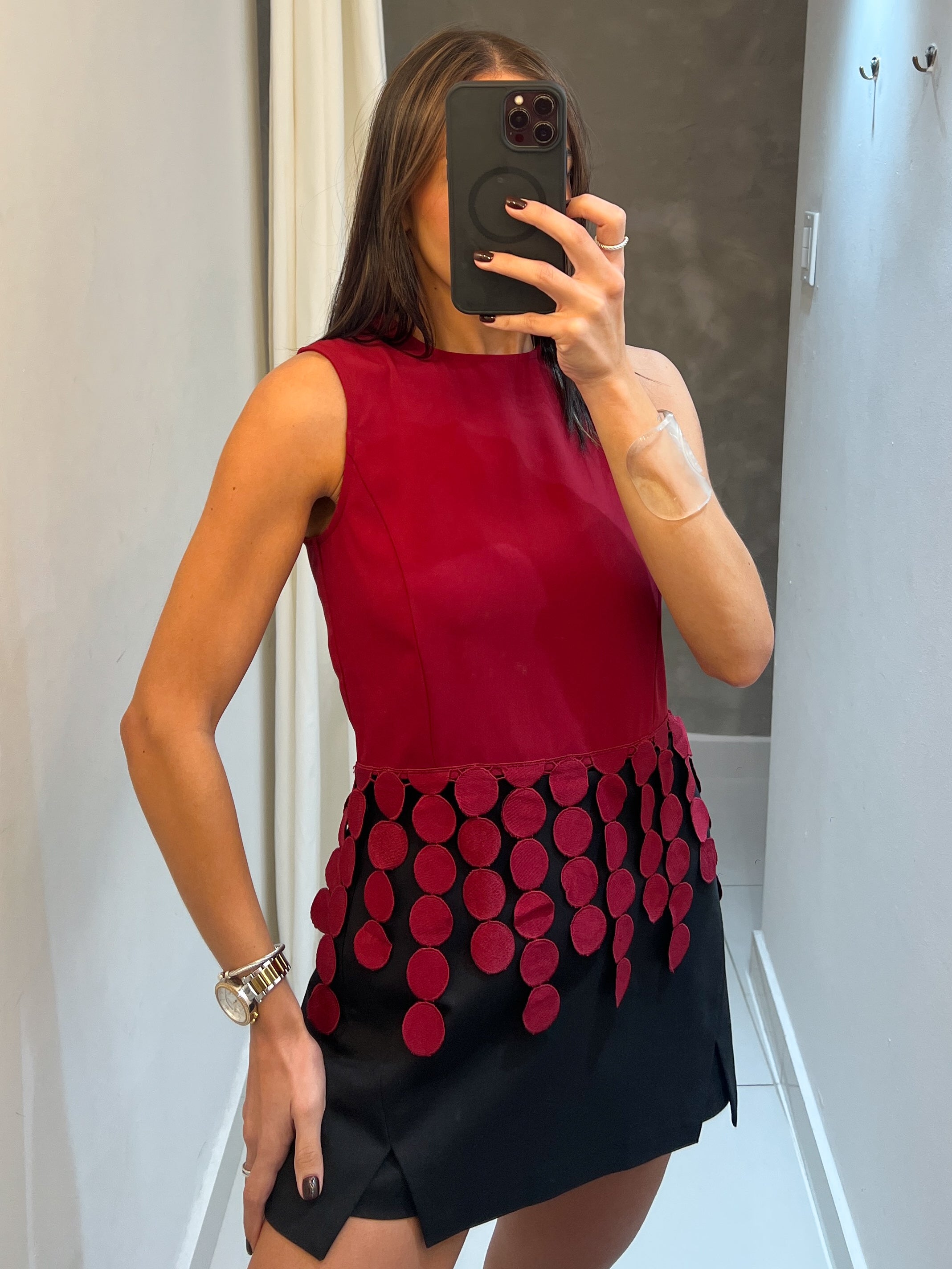 LESLIE BLOUSE IN RED