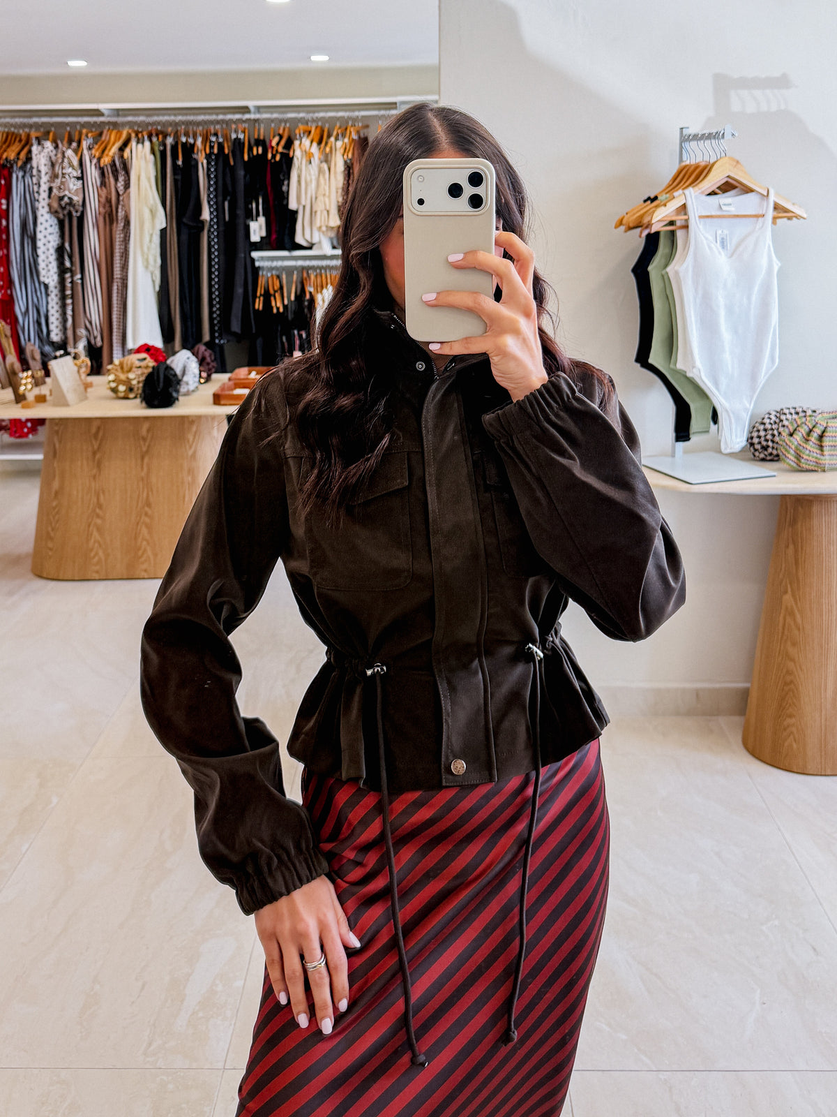 JULIANNA BROWN JACKET