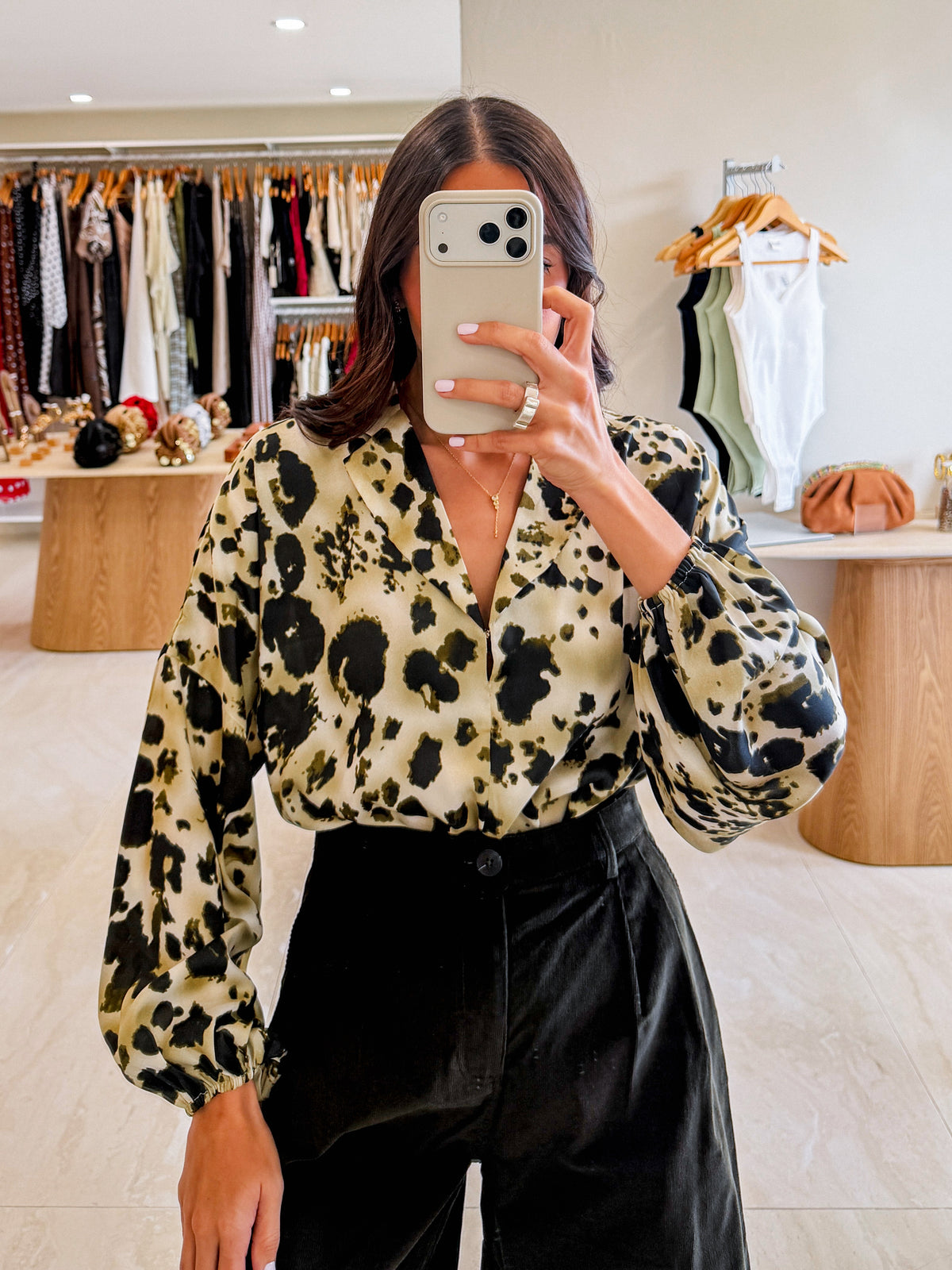 IVONNE ANIMAL PRINT BODYSUIT