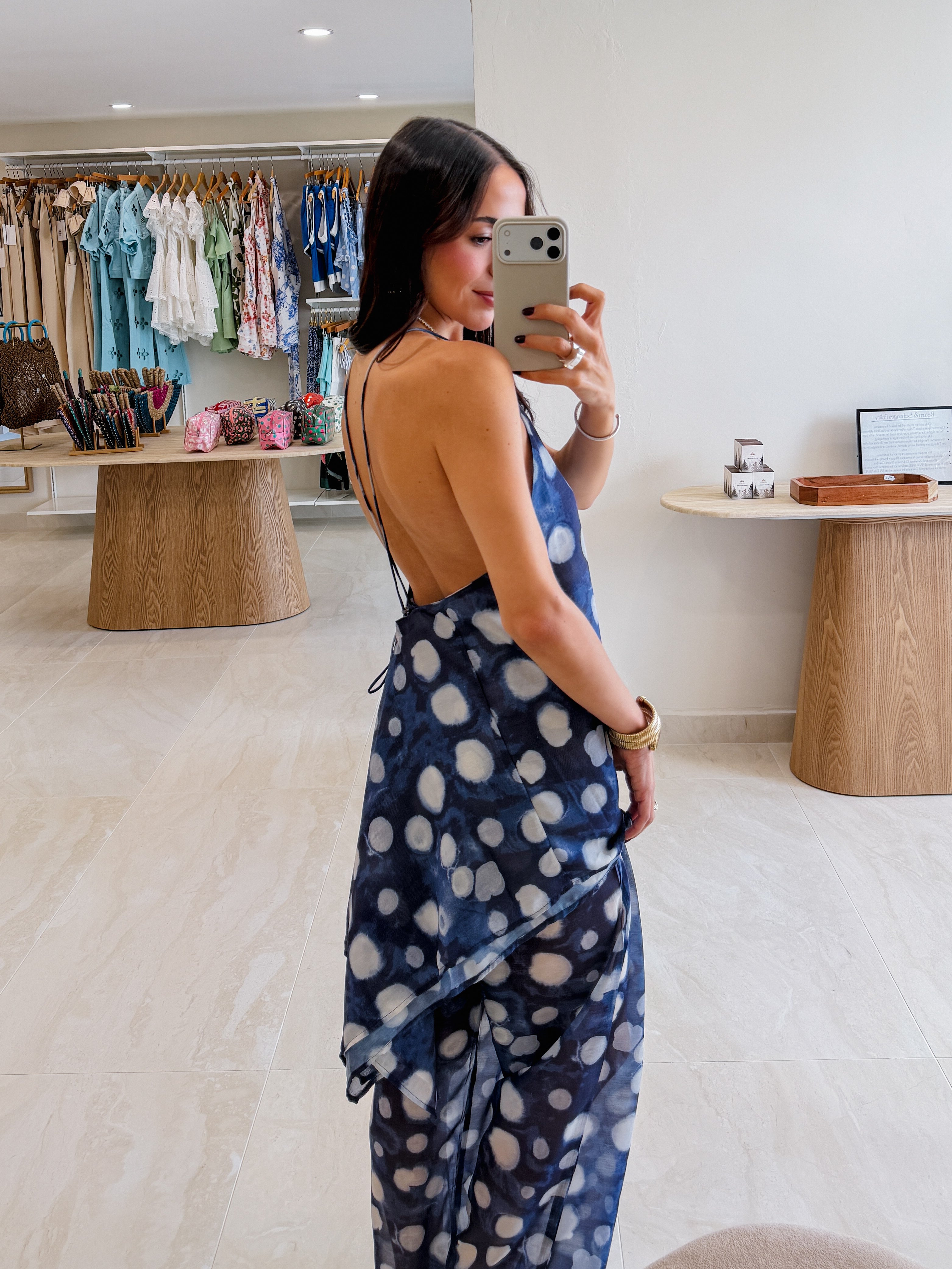 MARIANNA POLKA DOT PANT SET