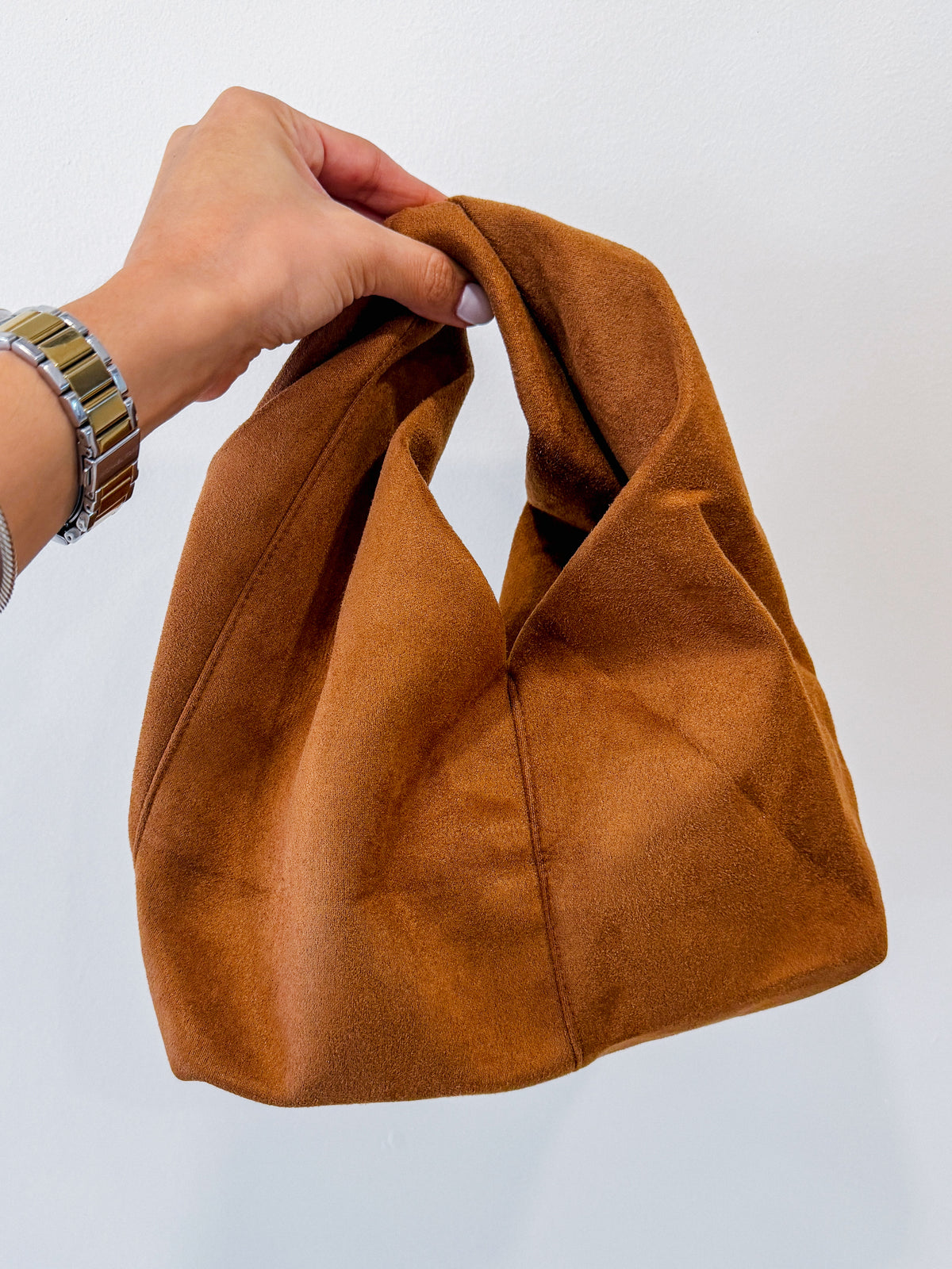 IVONNE BROWN HAND BAG