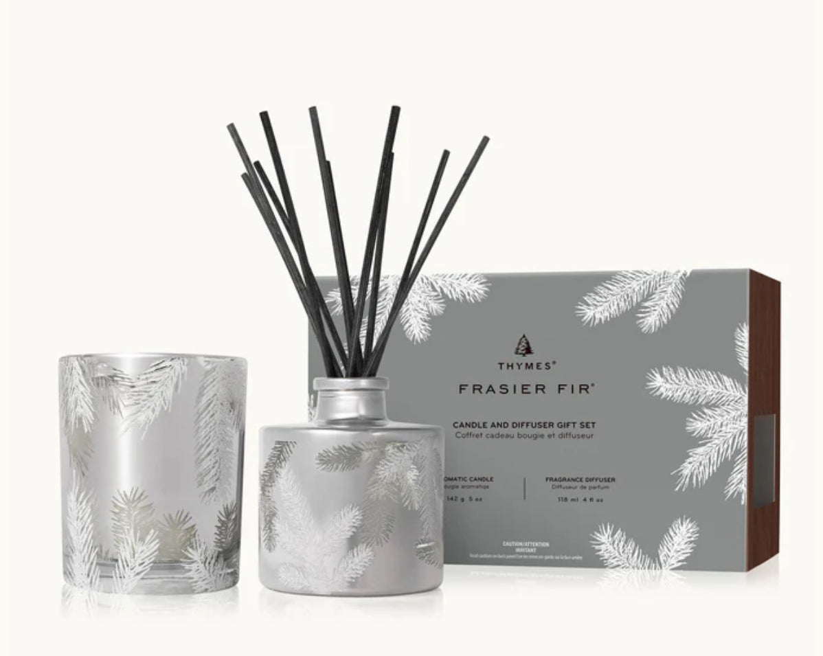 Frasier Fir Candle and Diffuser Gift Set