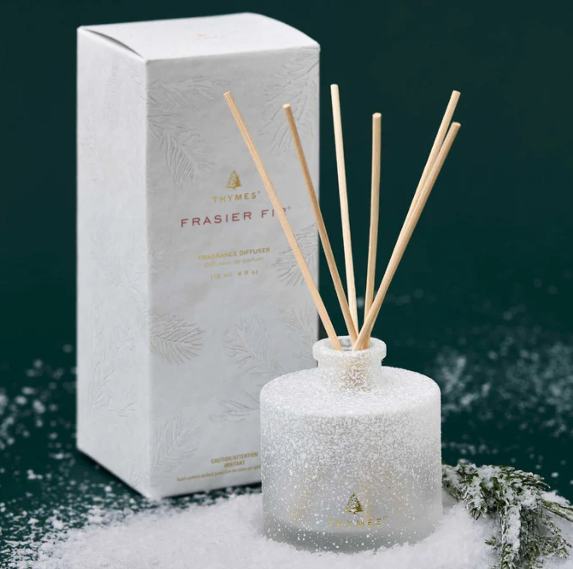 Frasier Fir Flocked Petite Reed Diffuser 4 OZ