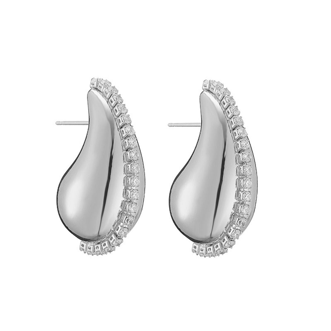 TEARDROP WITH RHINESTONES
