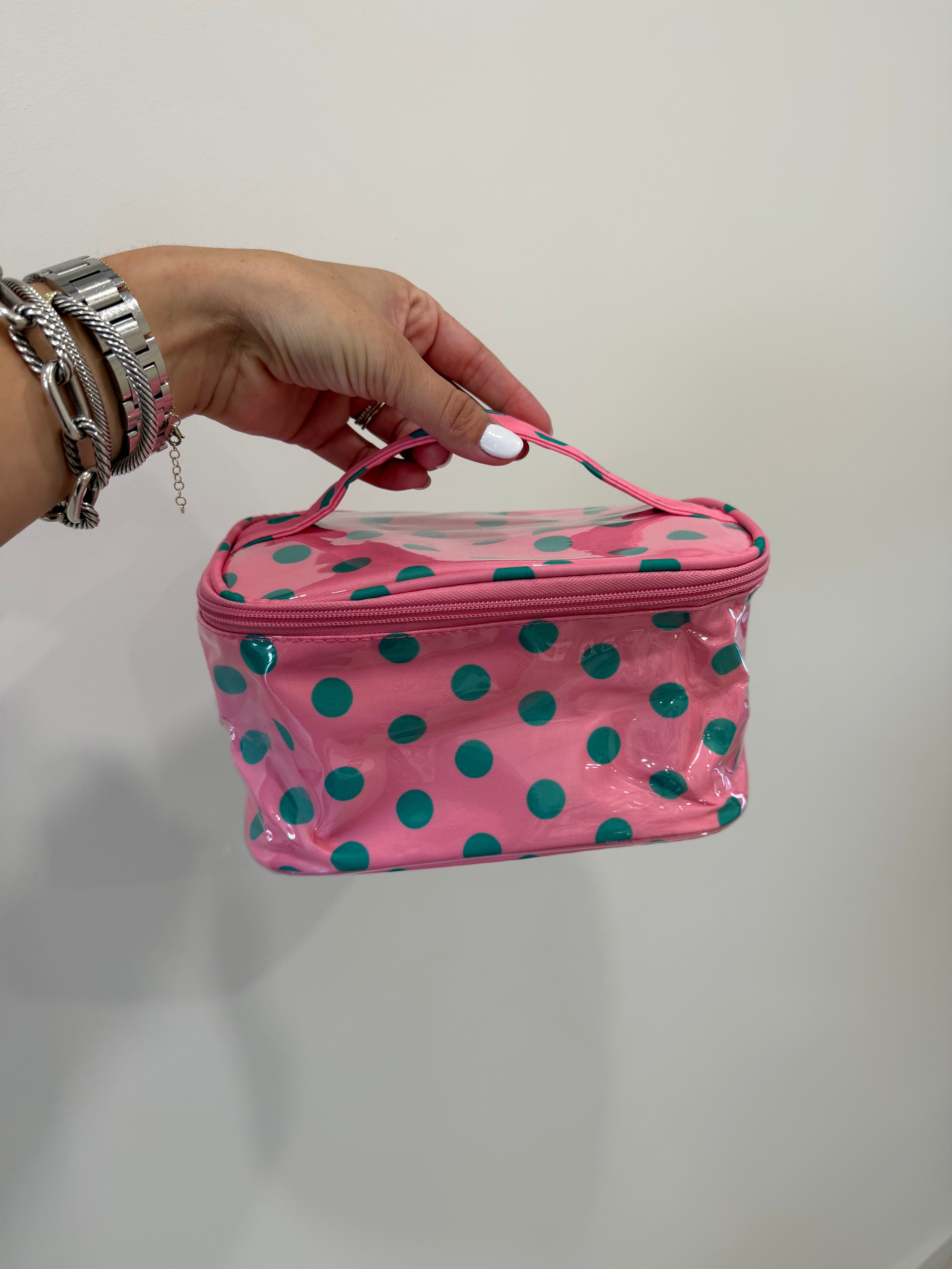 POLKA DOT VANITY CASE