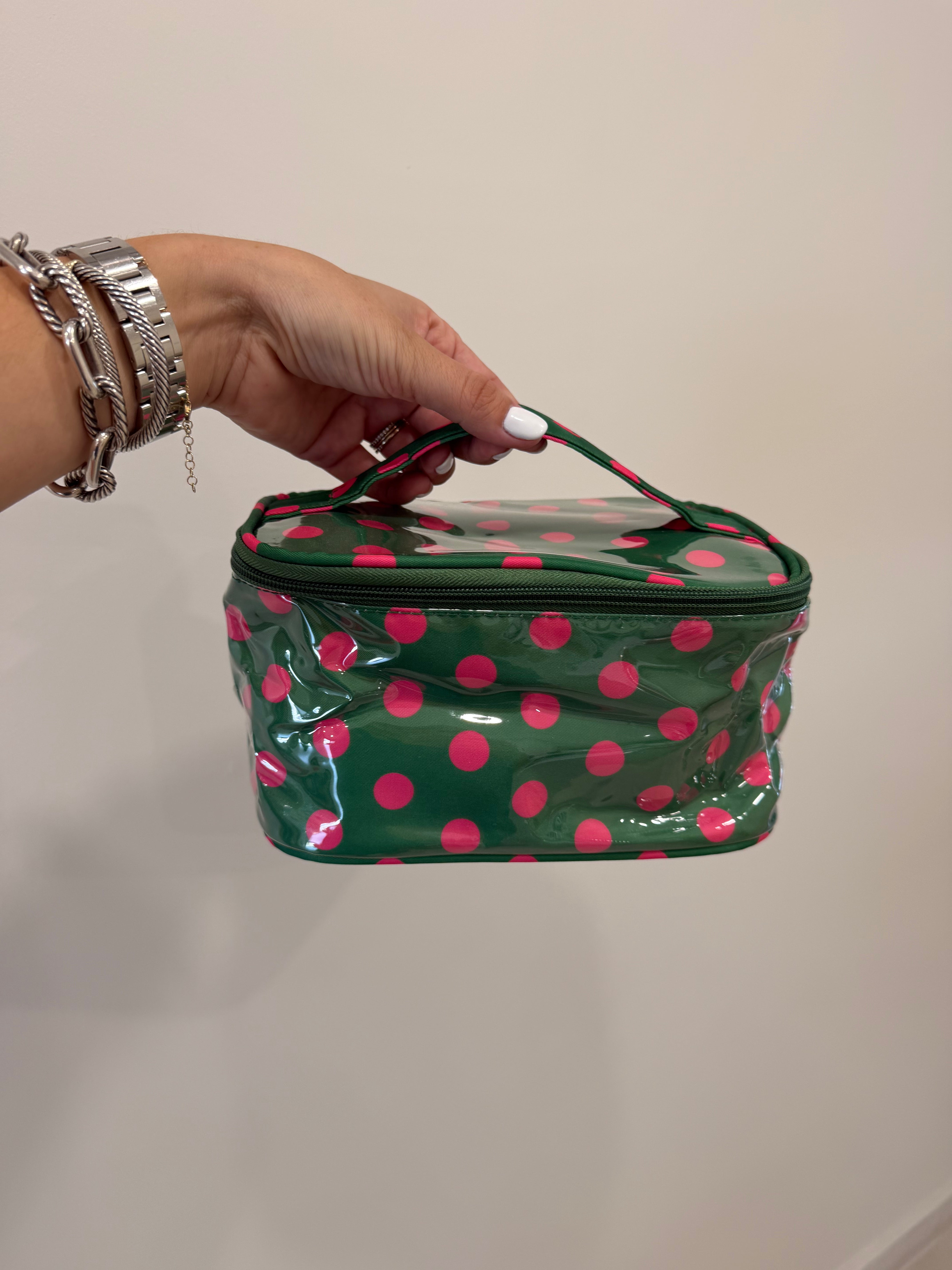 POLKA DOT VANITY CASE
