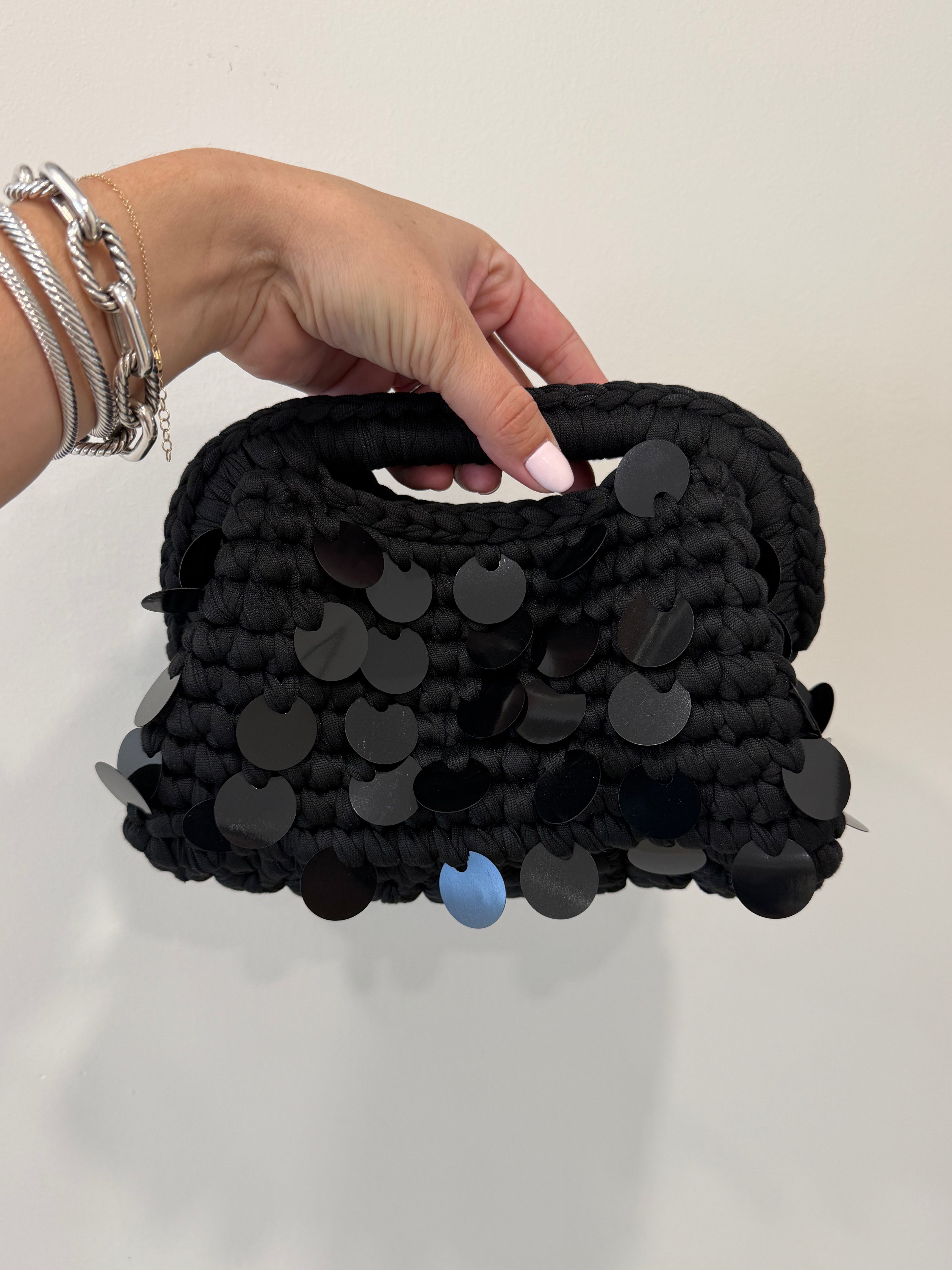 CARLOTA SEQUINS BAG