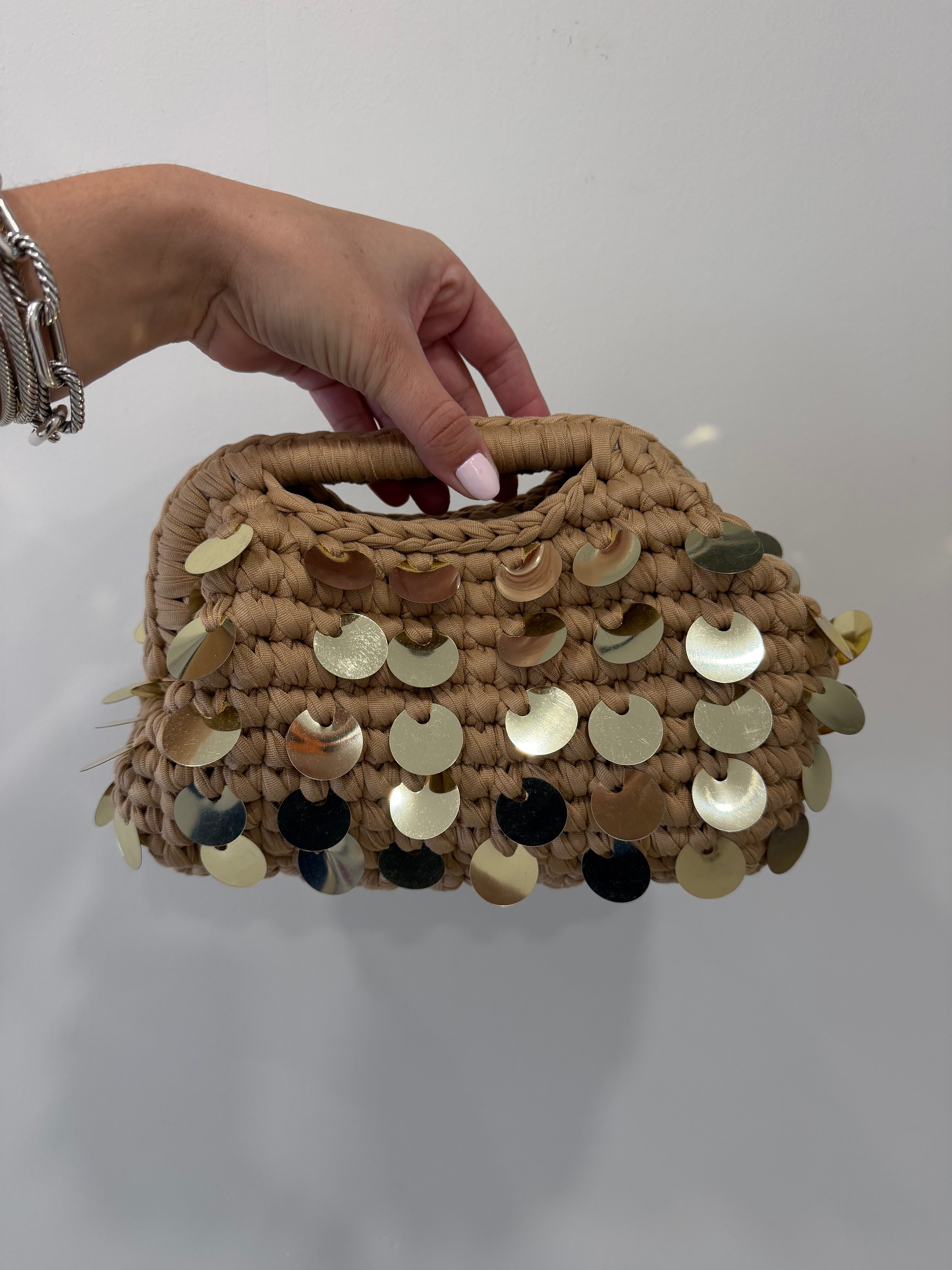 CARLOTA SEQUINS BAG