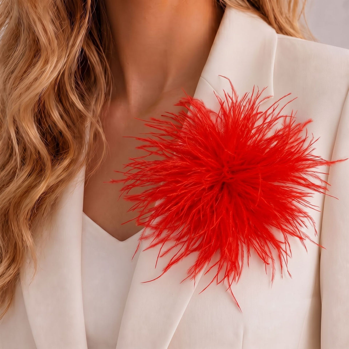 FEATHER PIN & CLIP