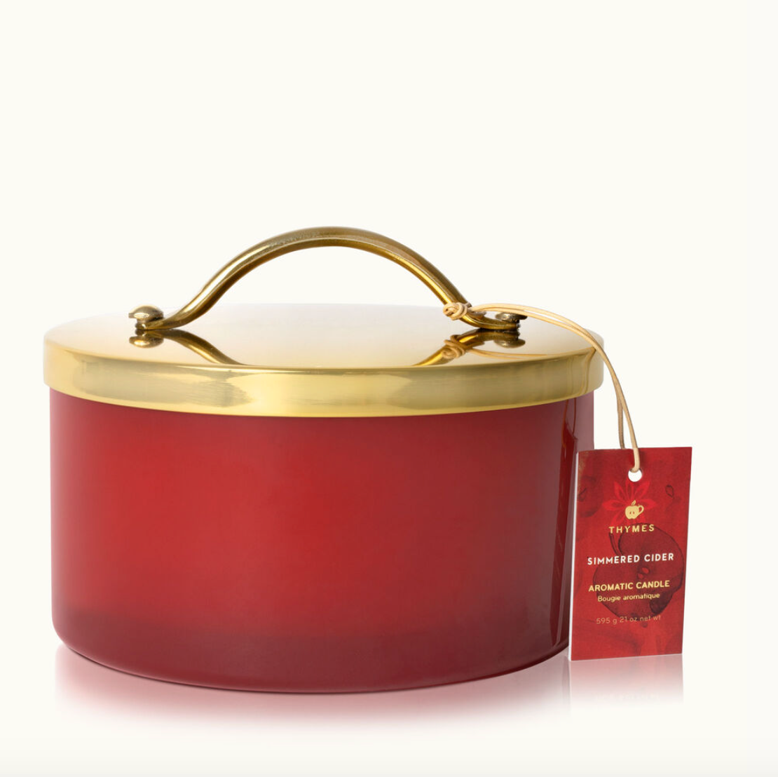 Simmered Cider Harvest Red 4-Wick Candle