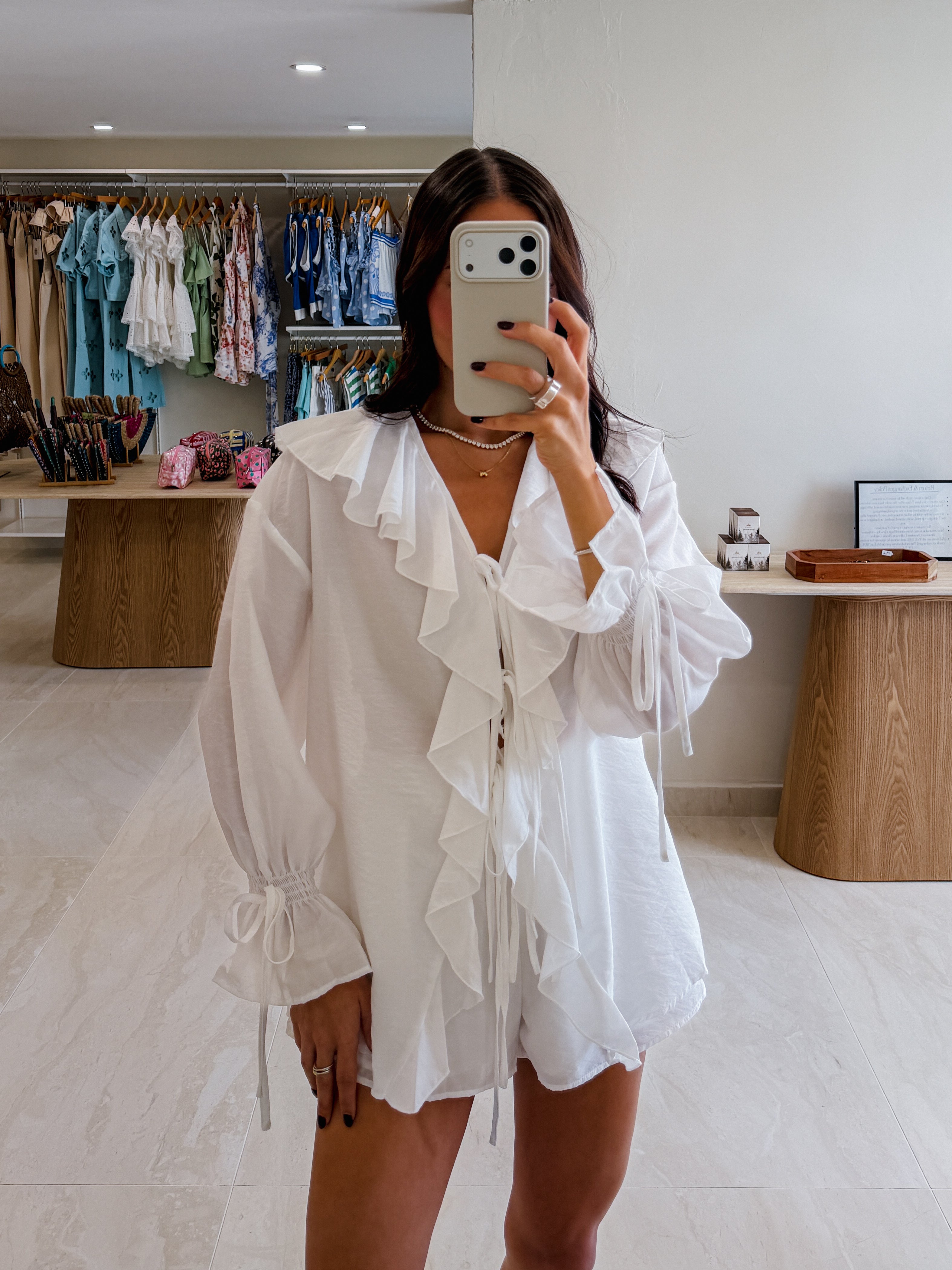 CELESTE SHORT SET IN WHITE