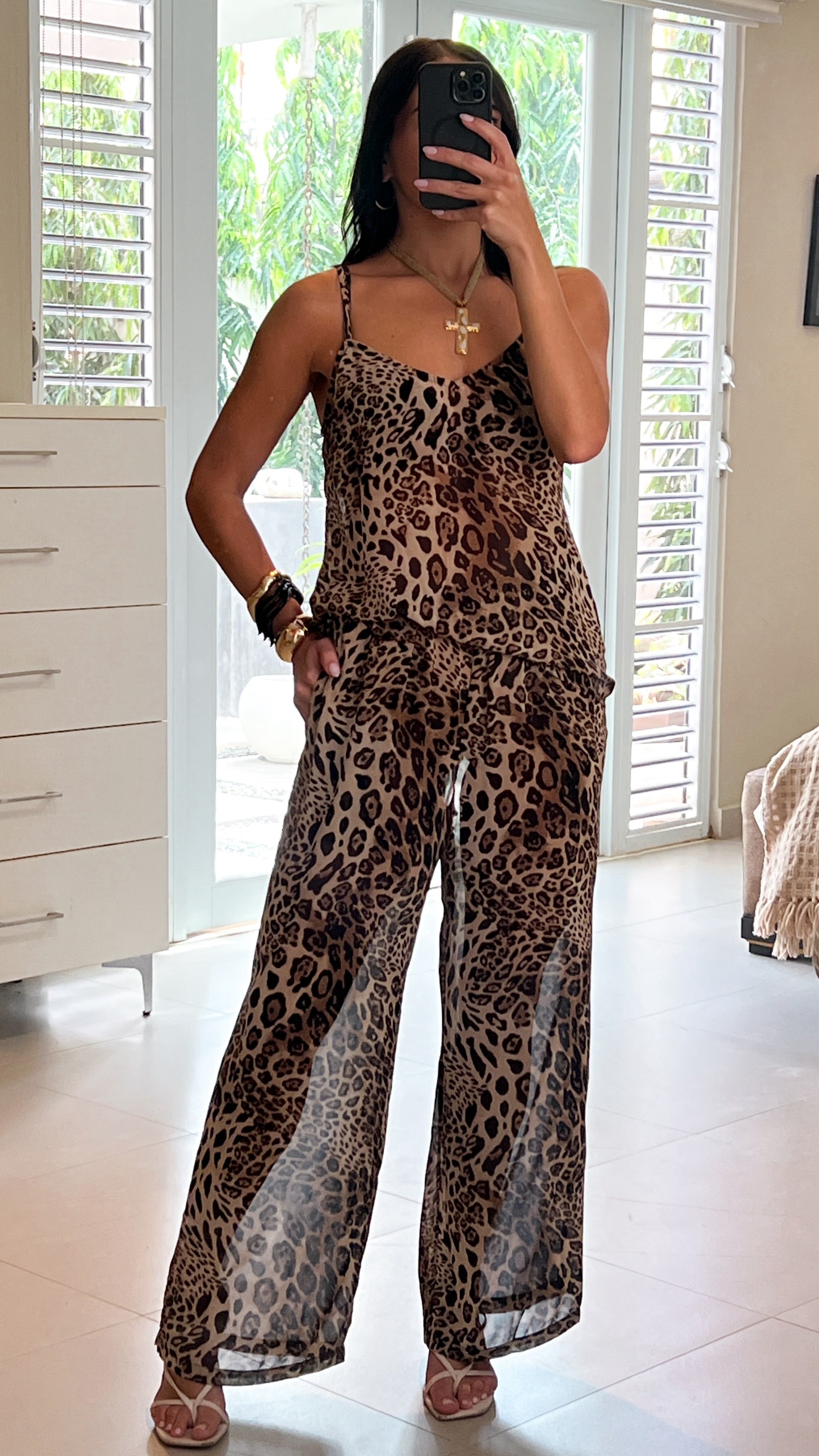 KRISTA ANIMAL PRINT SET