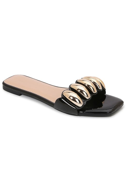 KIKI BLACK SANDALS