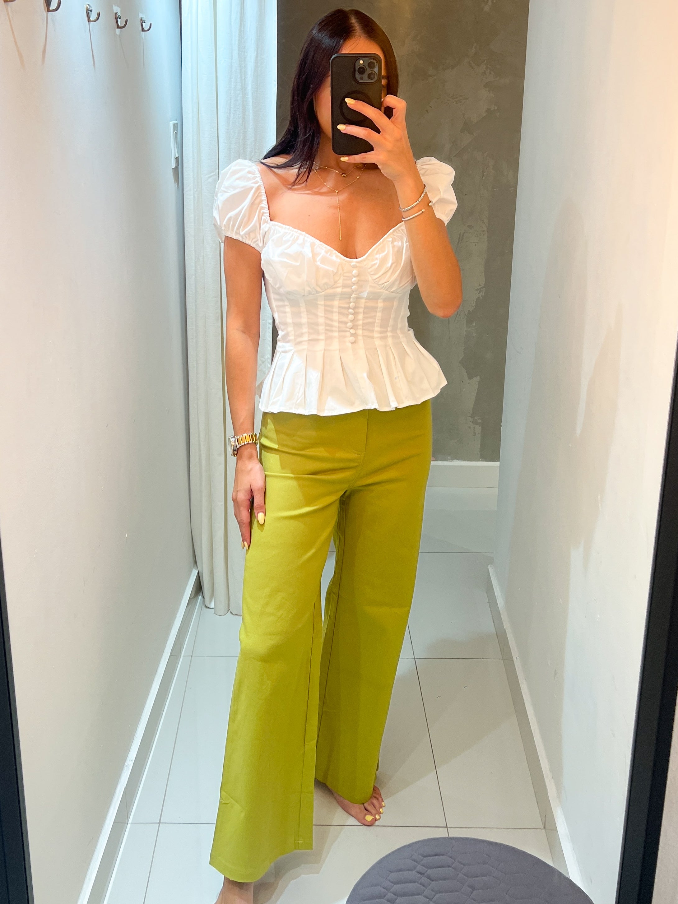 BEA LIME HIGH WAISTED PANTS