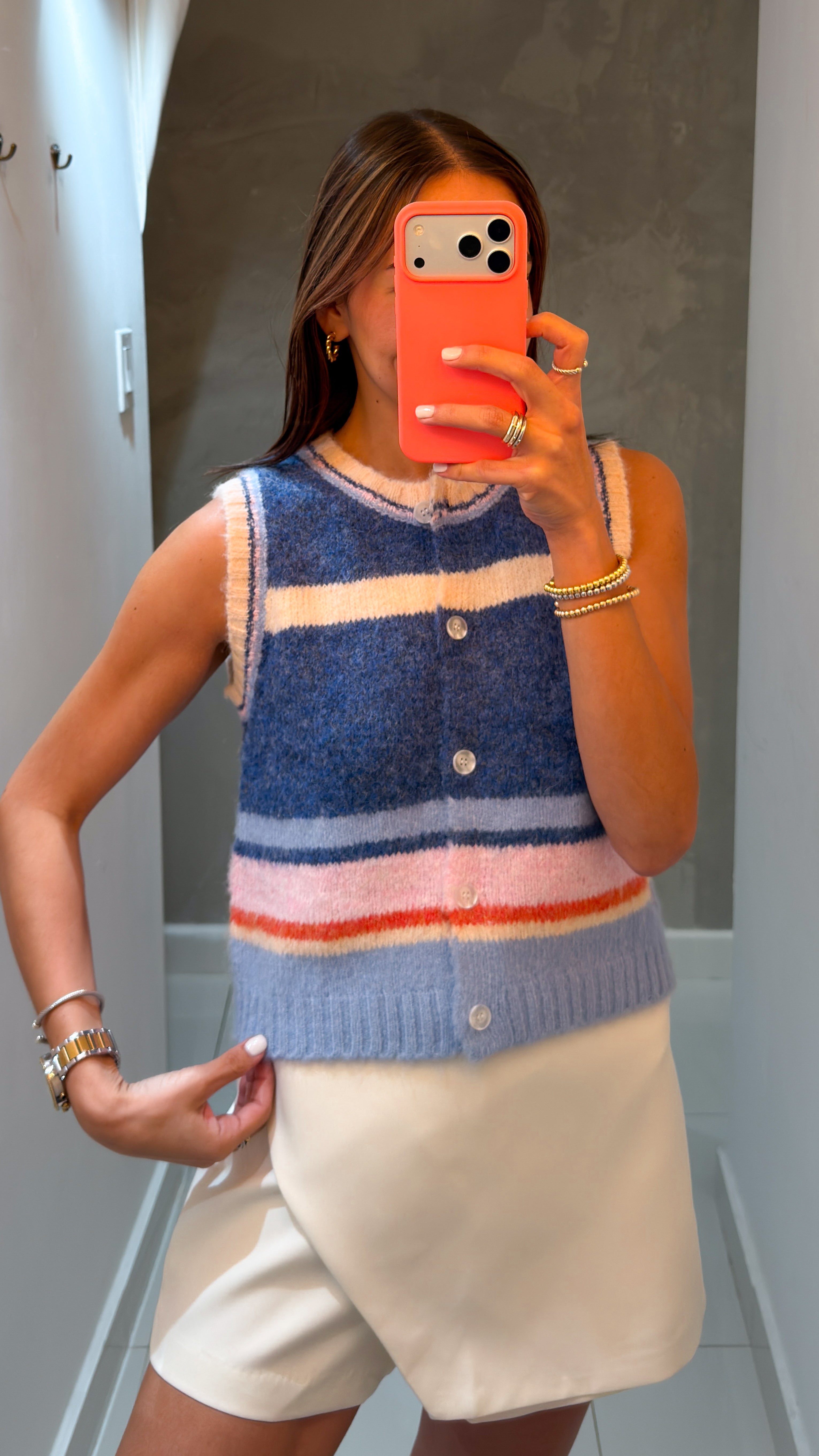 MEREDITH KNIT VEST TOP