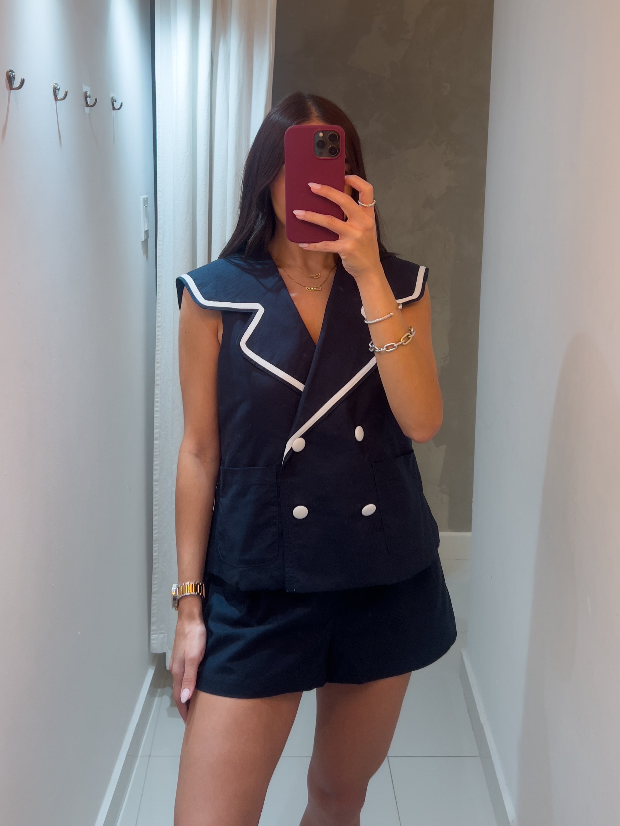 BIANCA NAVY SAILOR SET