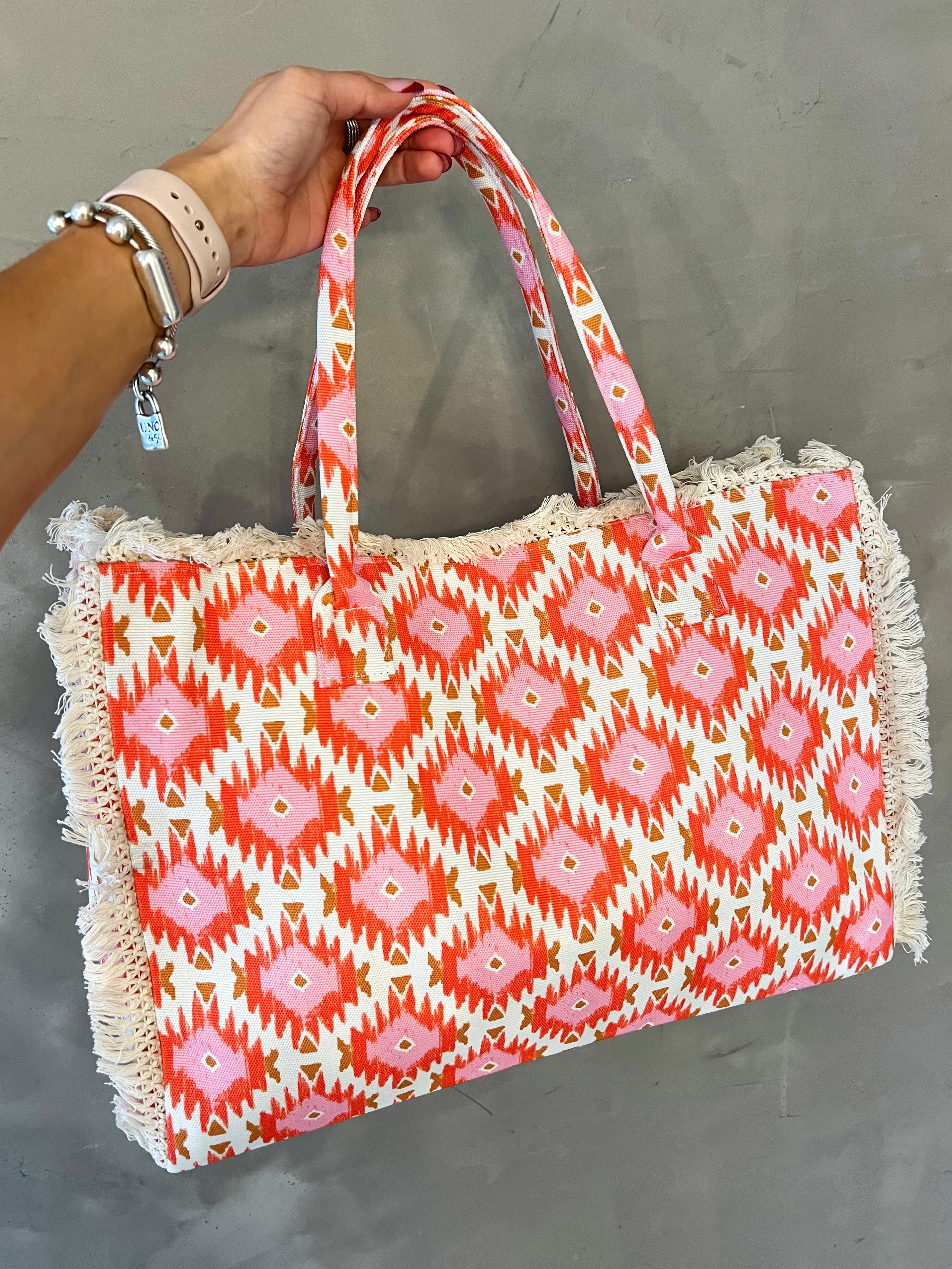 MYRA BOHO PATTERN TOTE BAG