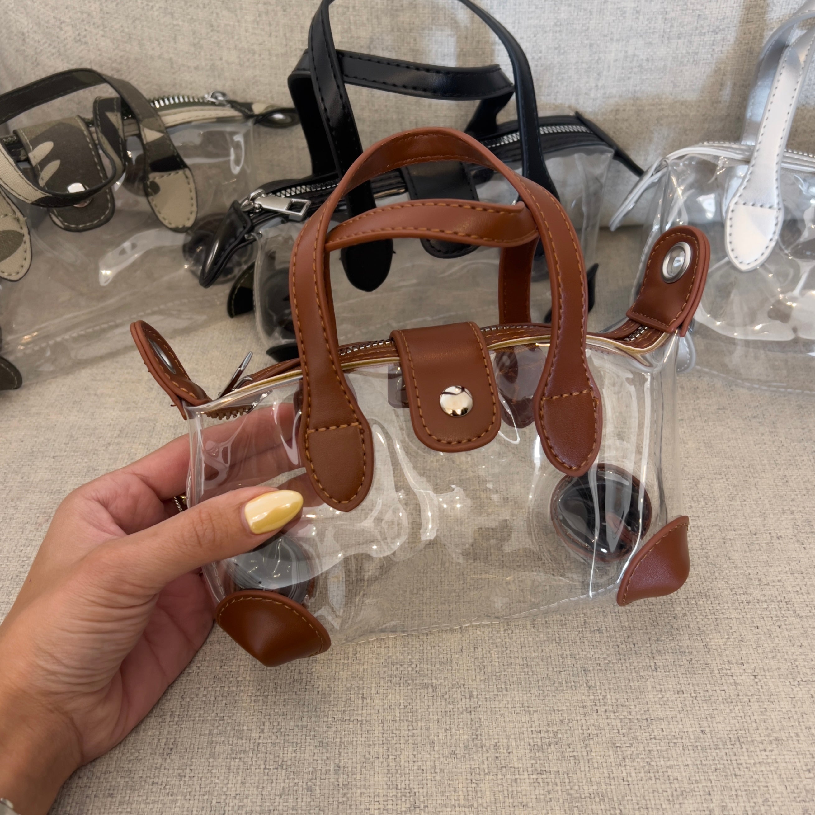 CATALINA MINI CLEAR BAGS