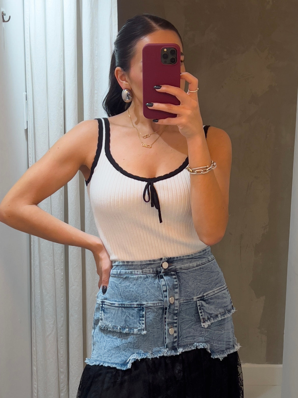CAROLA KNIT TANK