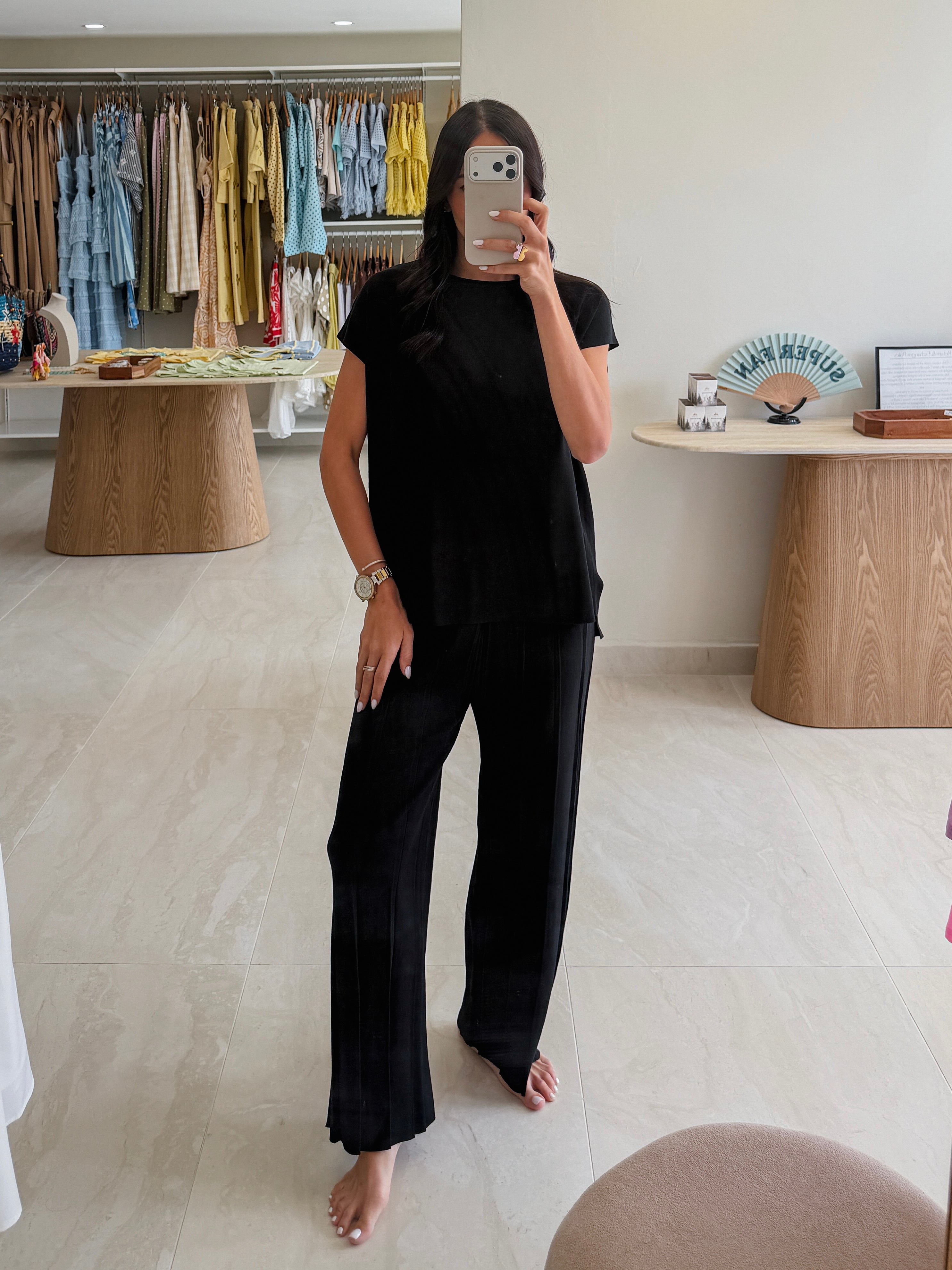 KRISTY BLACK TRAVEL SET