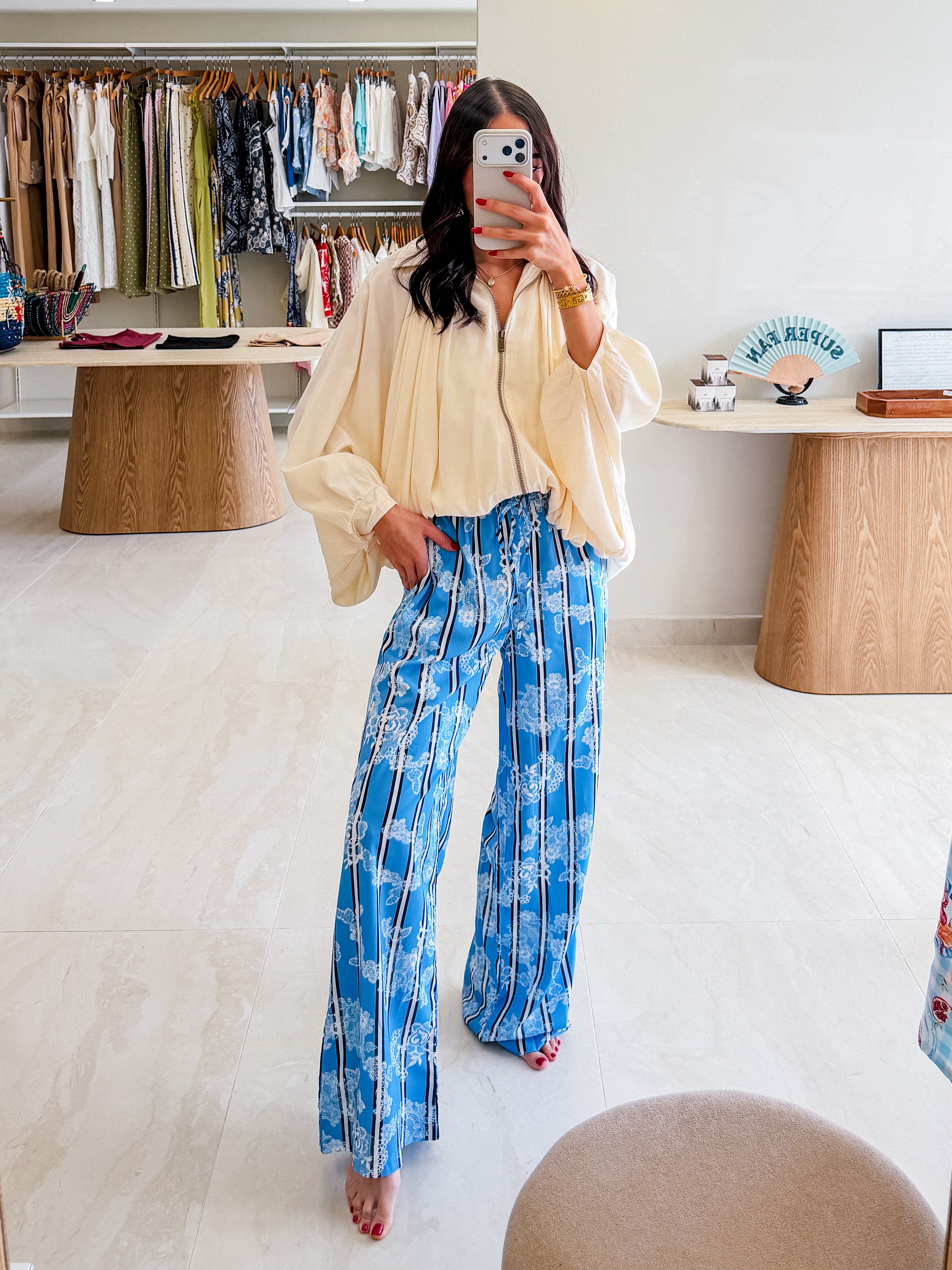 MARTINA STRIPED PANTS