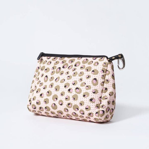 (PRE-ORDER) - OLIVE PRINT NEOPRENE POUCH