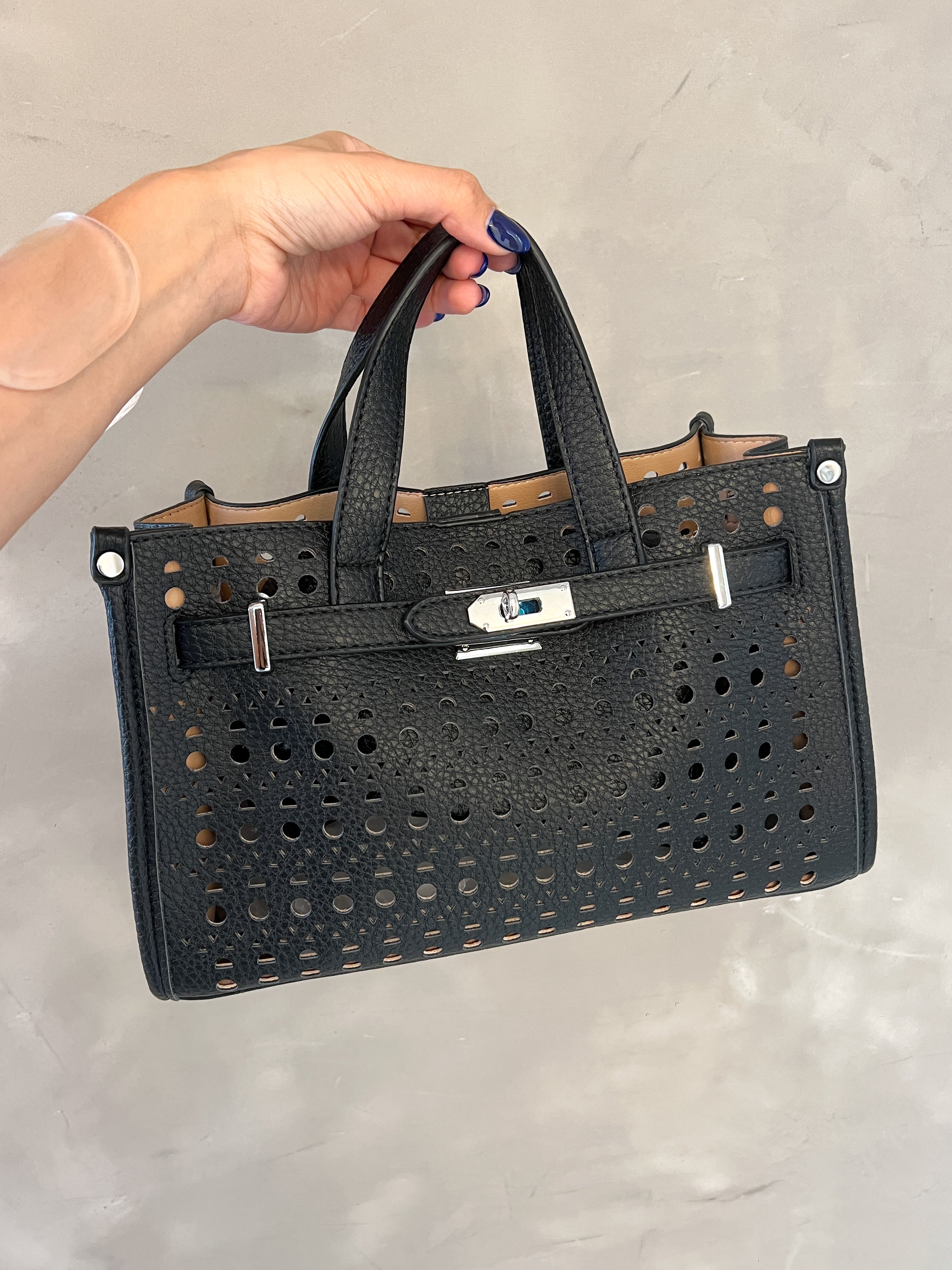 LIZZIE LOCKET MINI TOTE