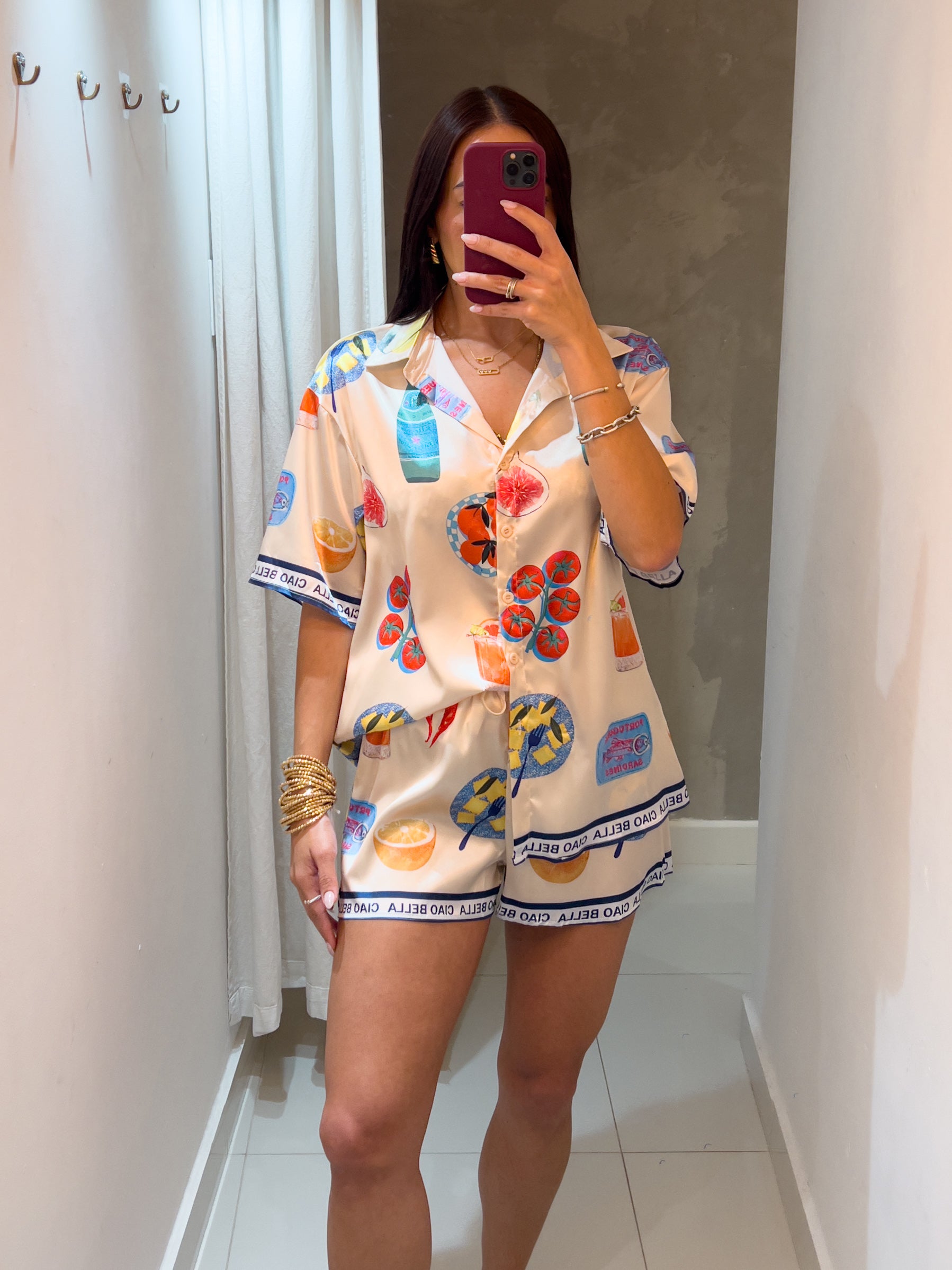 EMMA CIAO BELLA SHORTS SET