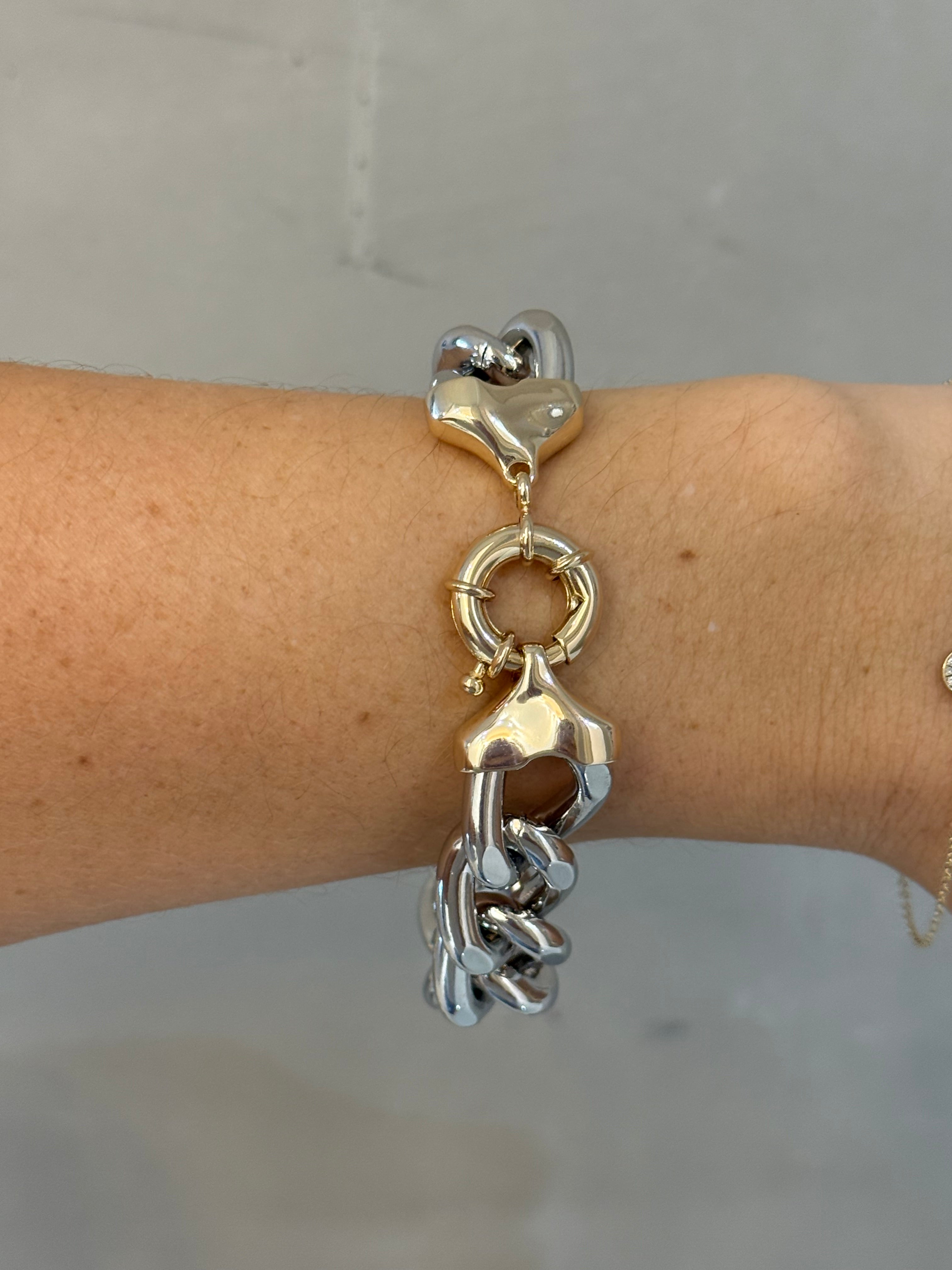 OLIVE CHAIN BRACELET