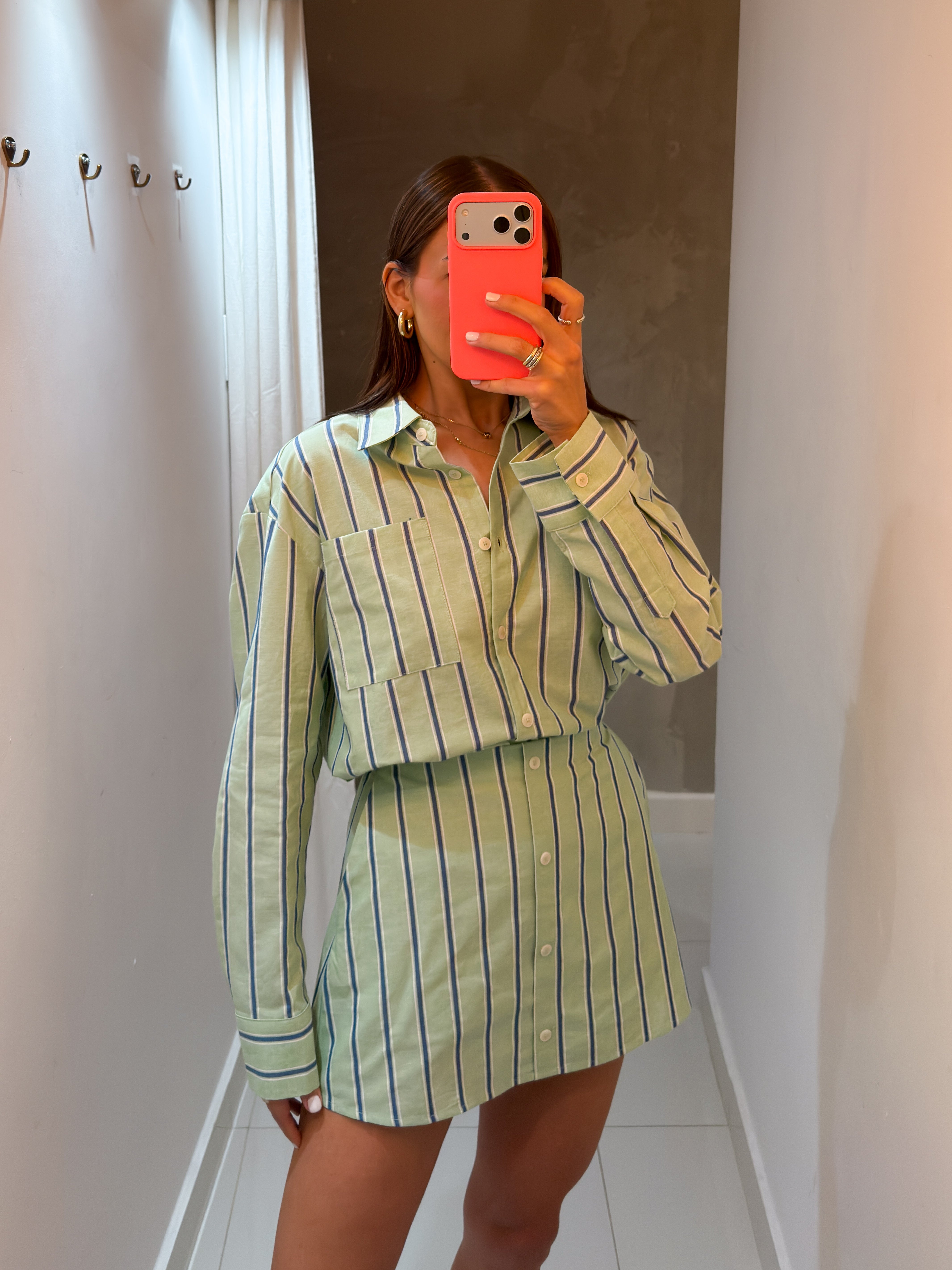 MARU STRIPED SKORT SET