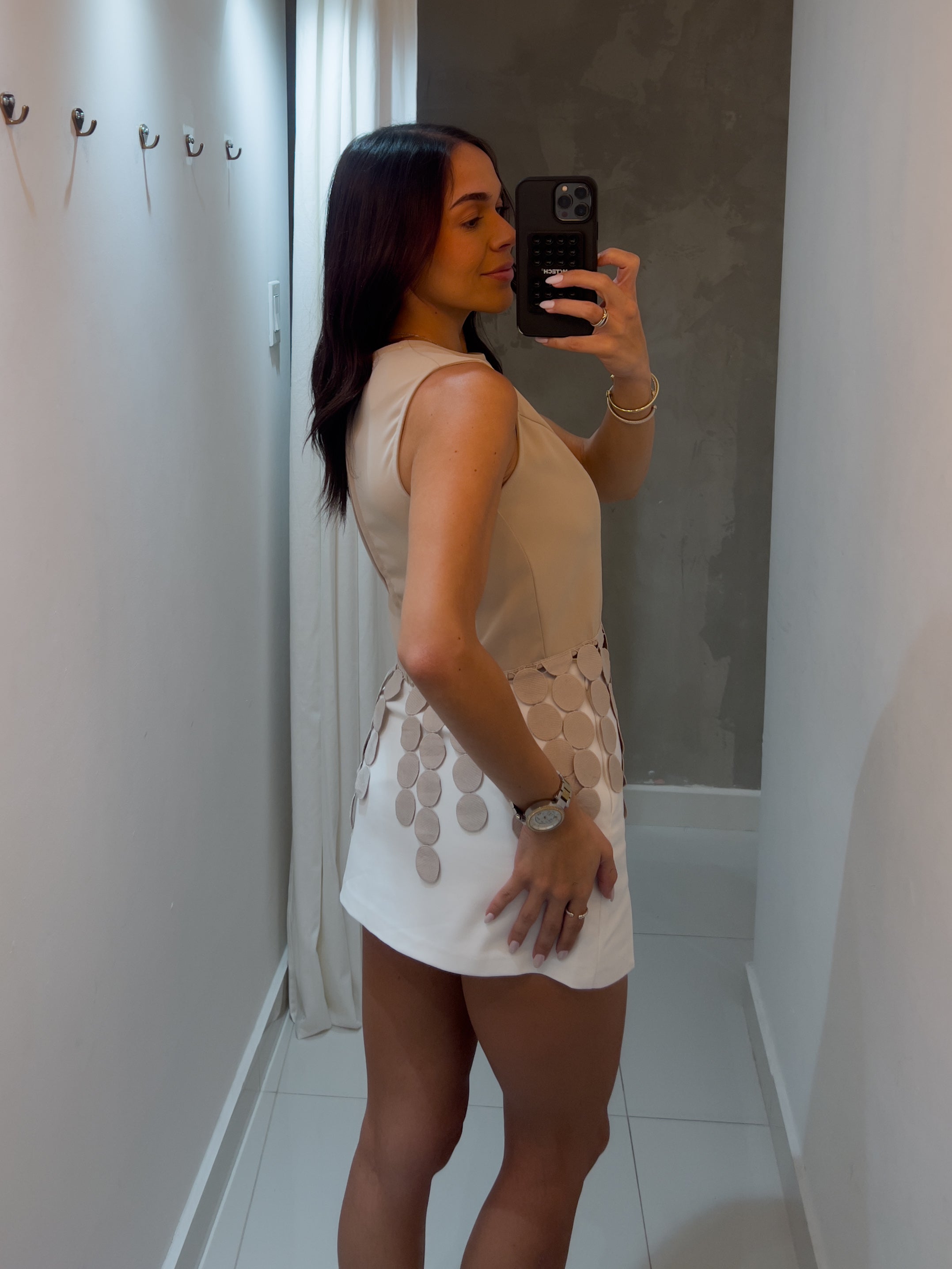 LESLIE BLOUSE IN BEIGE