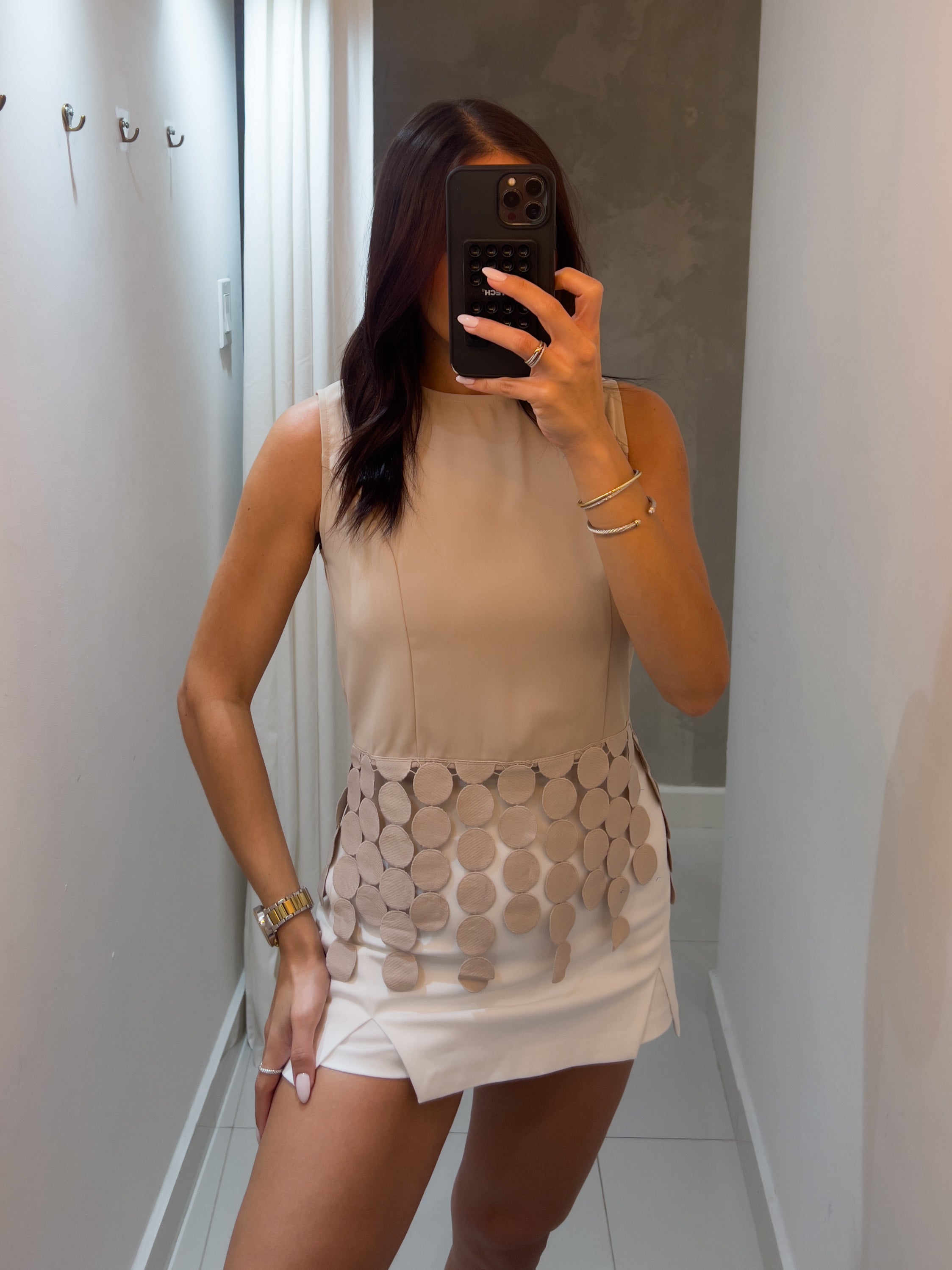 LESLIE BLOUSE IN BEIGE