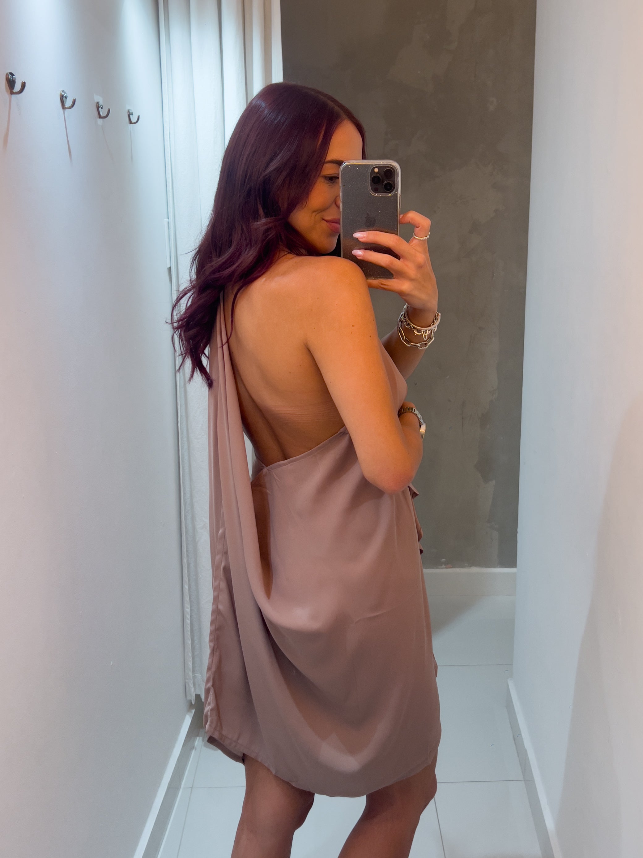 FABIANA V NECK DRESS