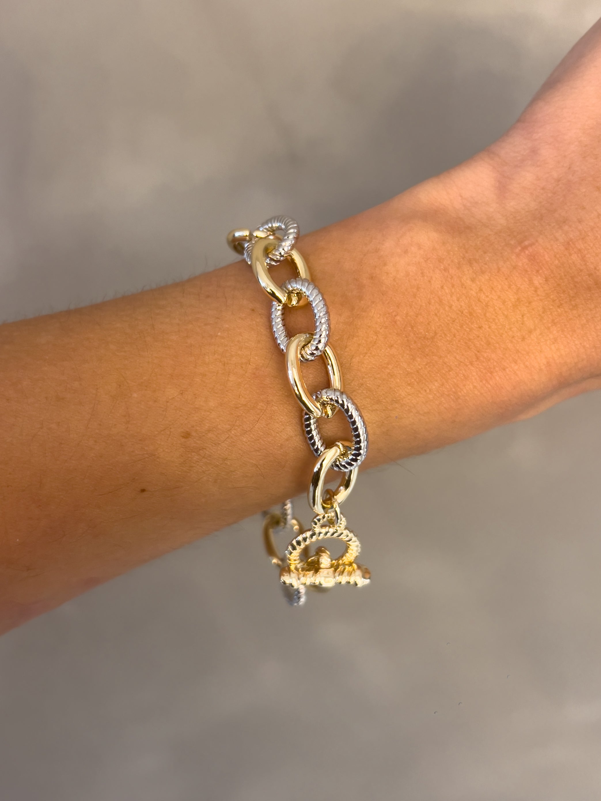 ISIS TWO TONE BRACELET