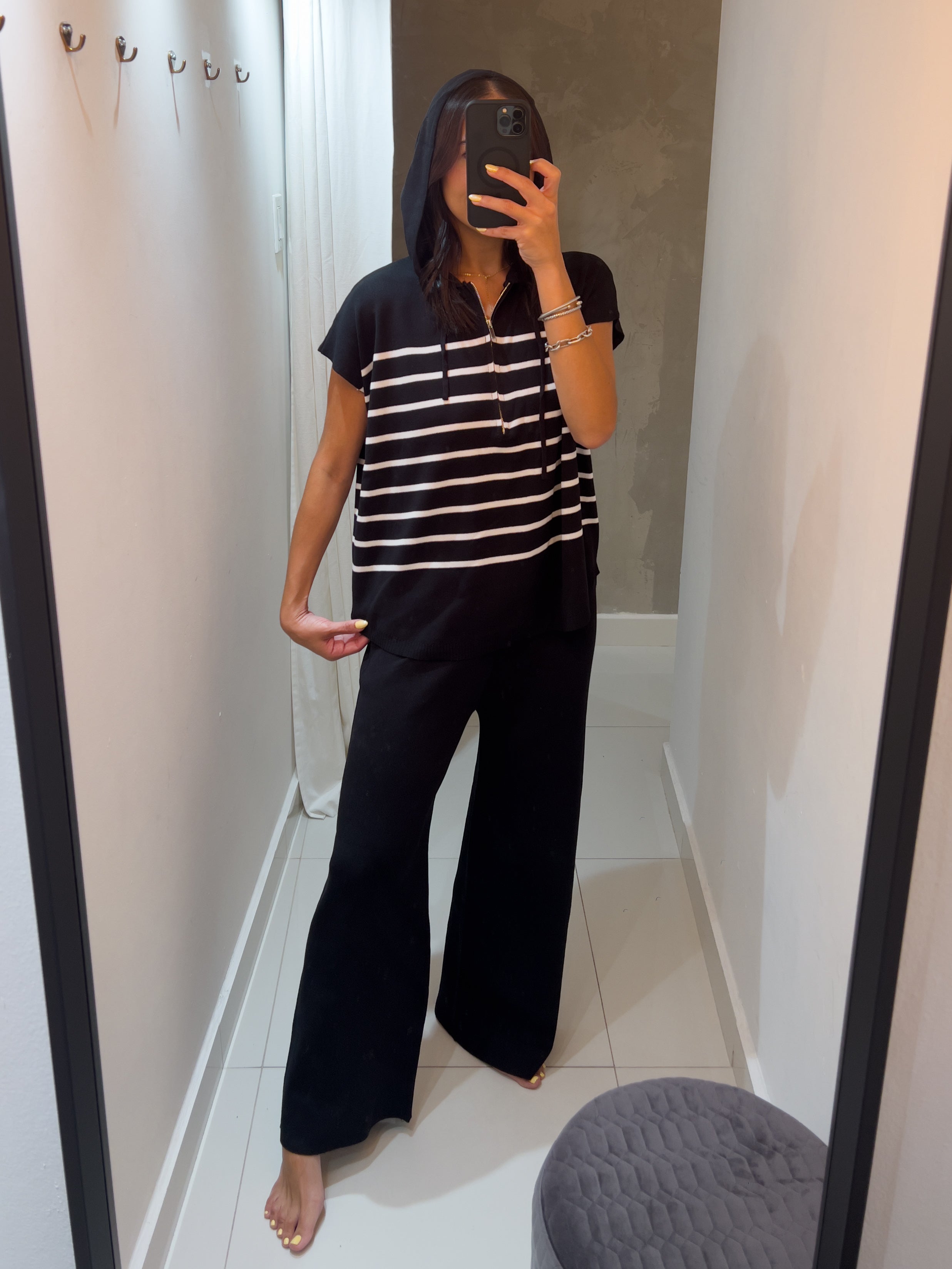 ARIANNA BLACK TRAVEL SET