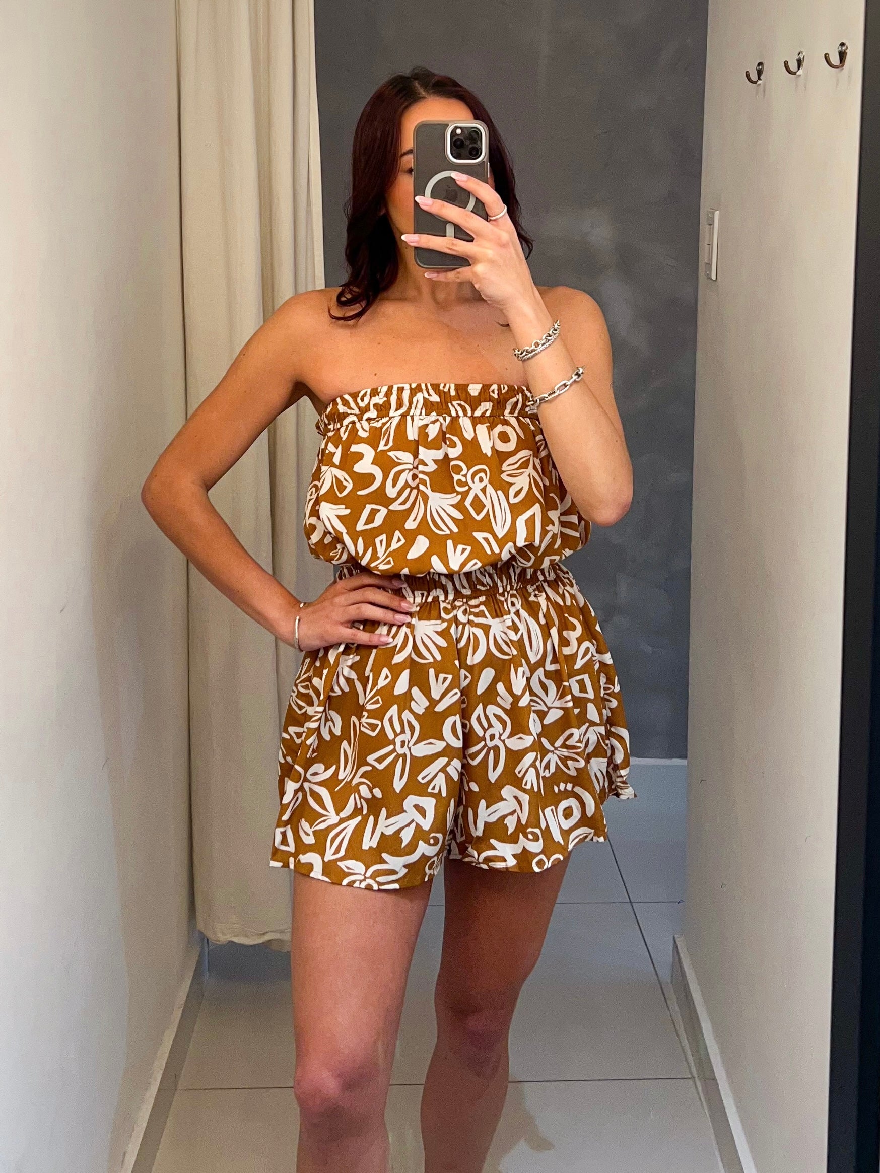 CECI PRINTED ROMPER