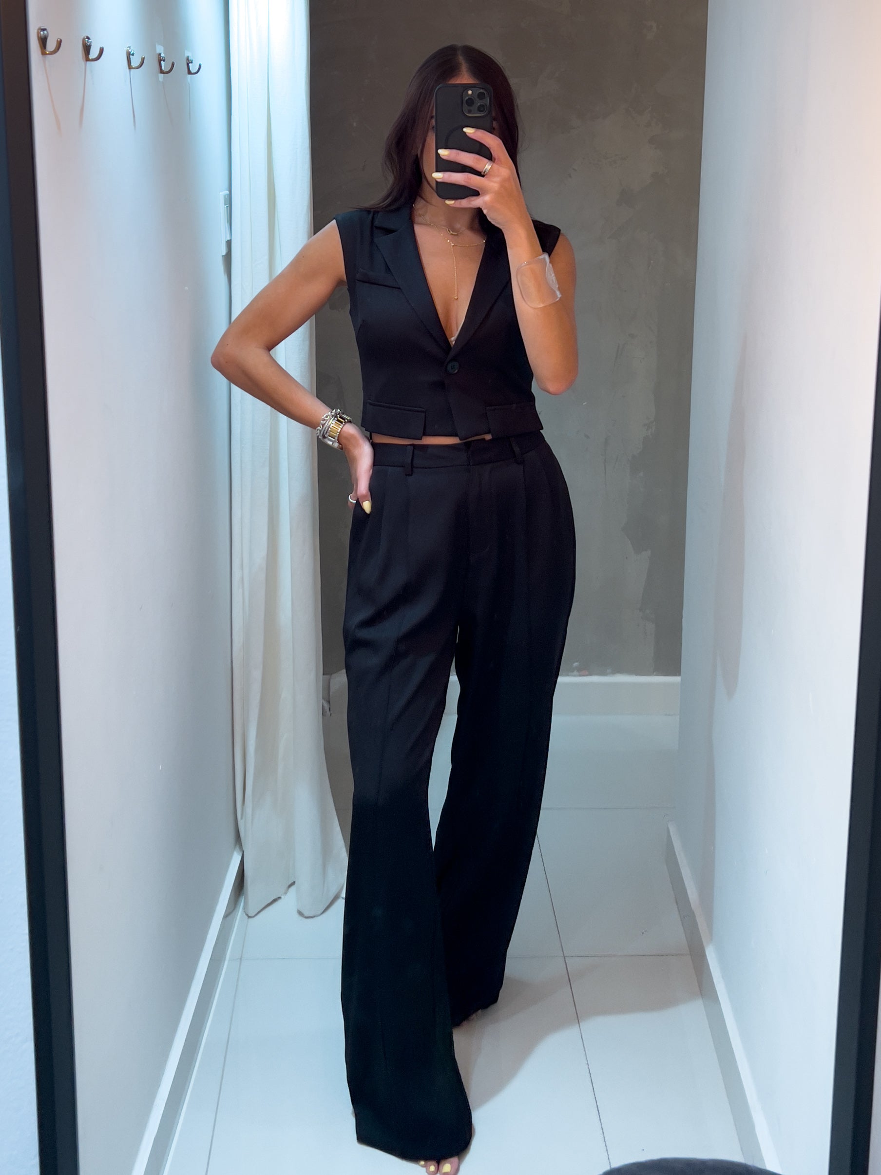 YVETTE TAILORED VEST SET