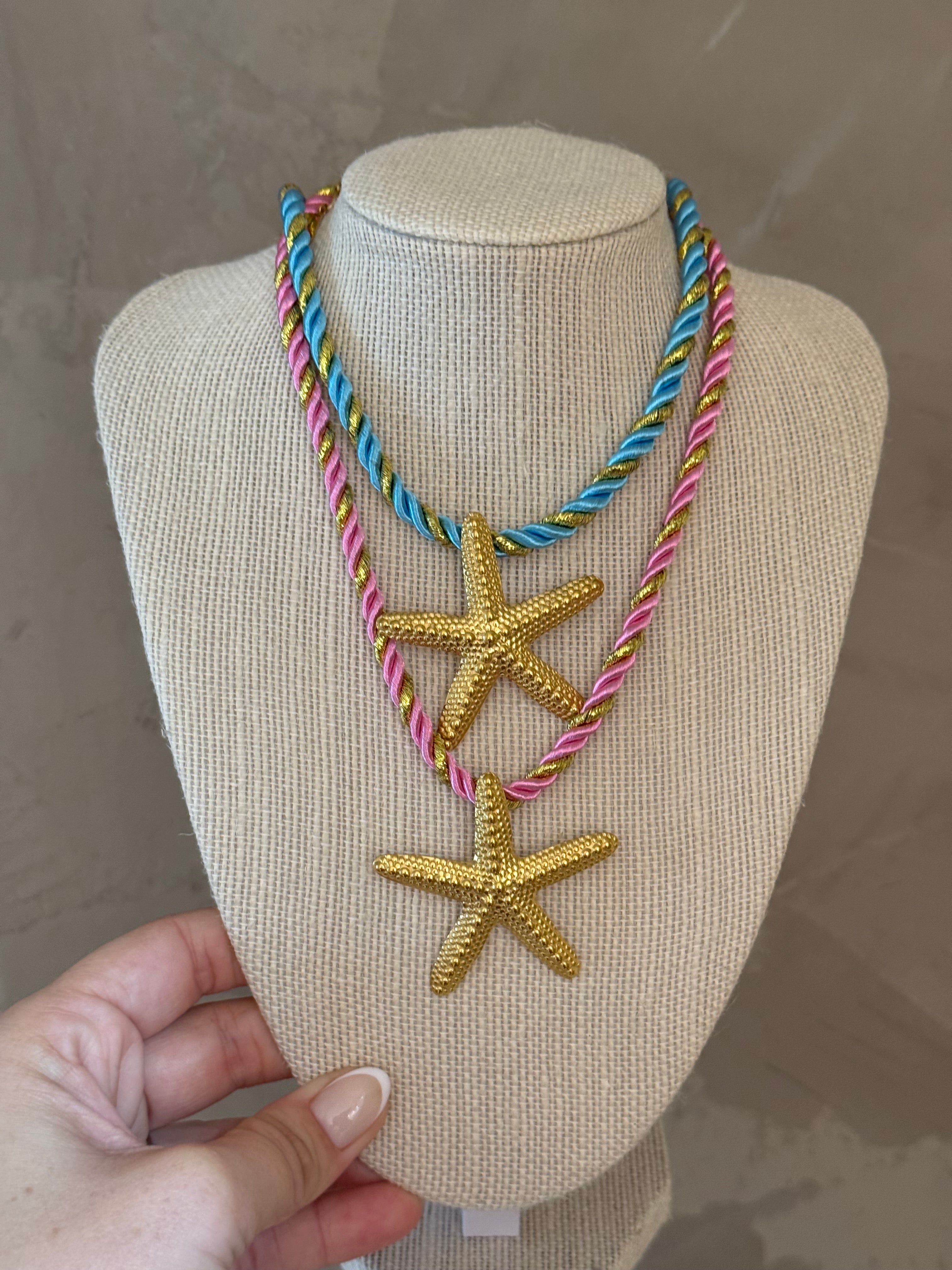 STAR FISH ROPE NECKLACE