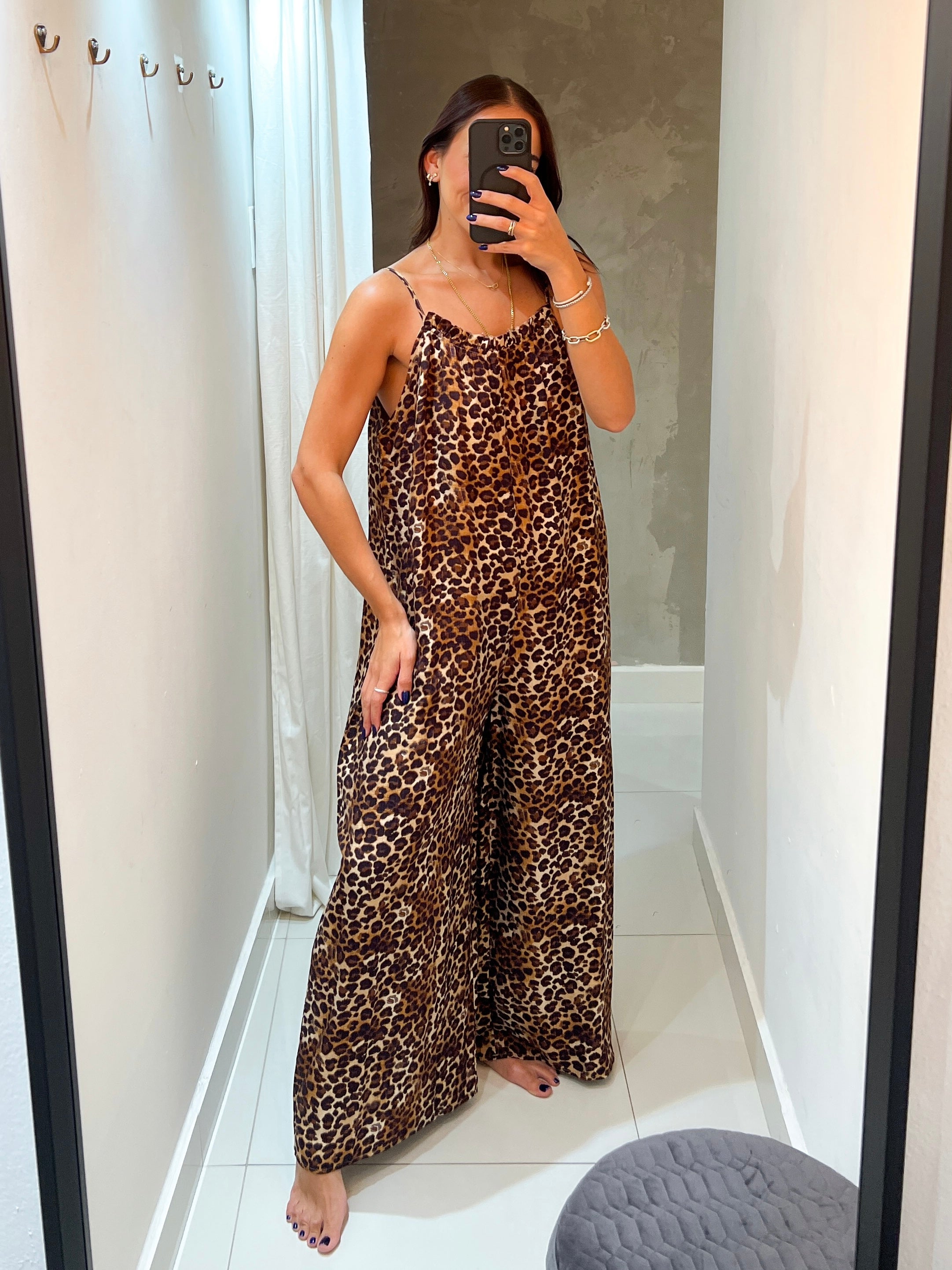 BIANCA LEOPARD WIDELEG JUMPSUIT